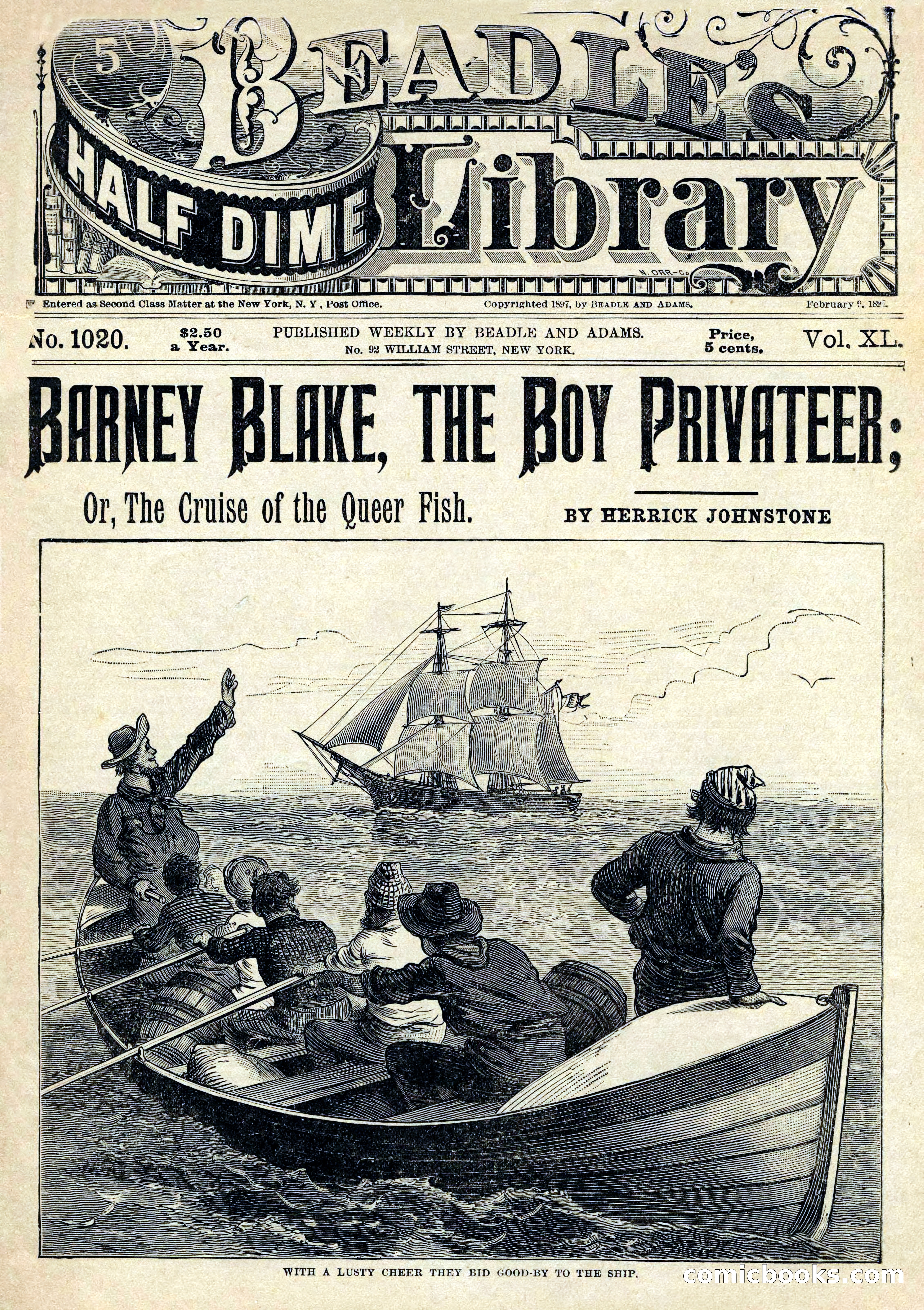Beadle's Half Dime Library: Seth Jones; or, The Captives of the Frontier — page 9 of 10