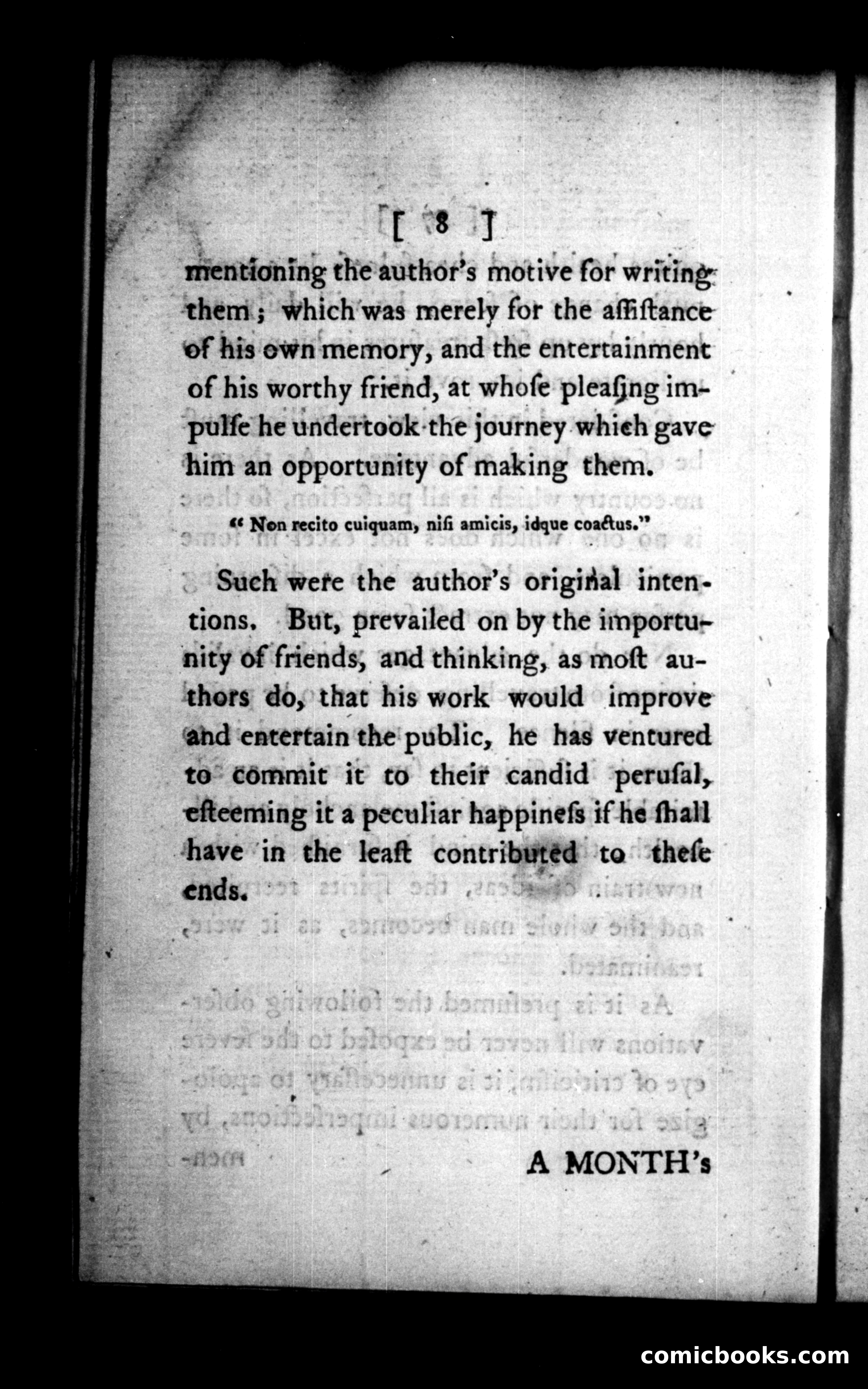 A Month's Tour, &c. — page 8 of 120