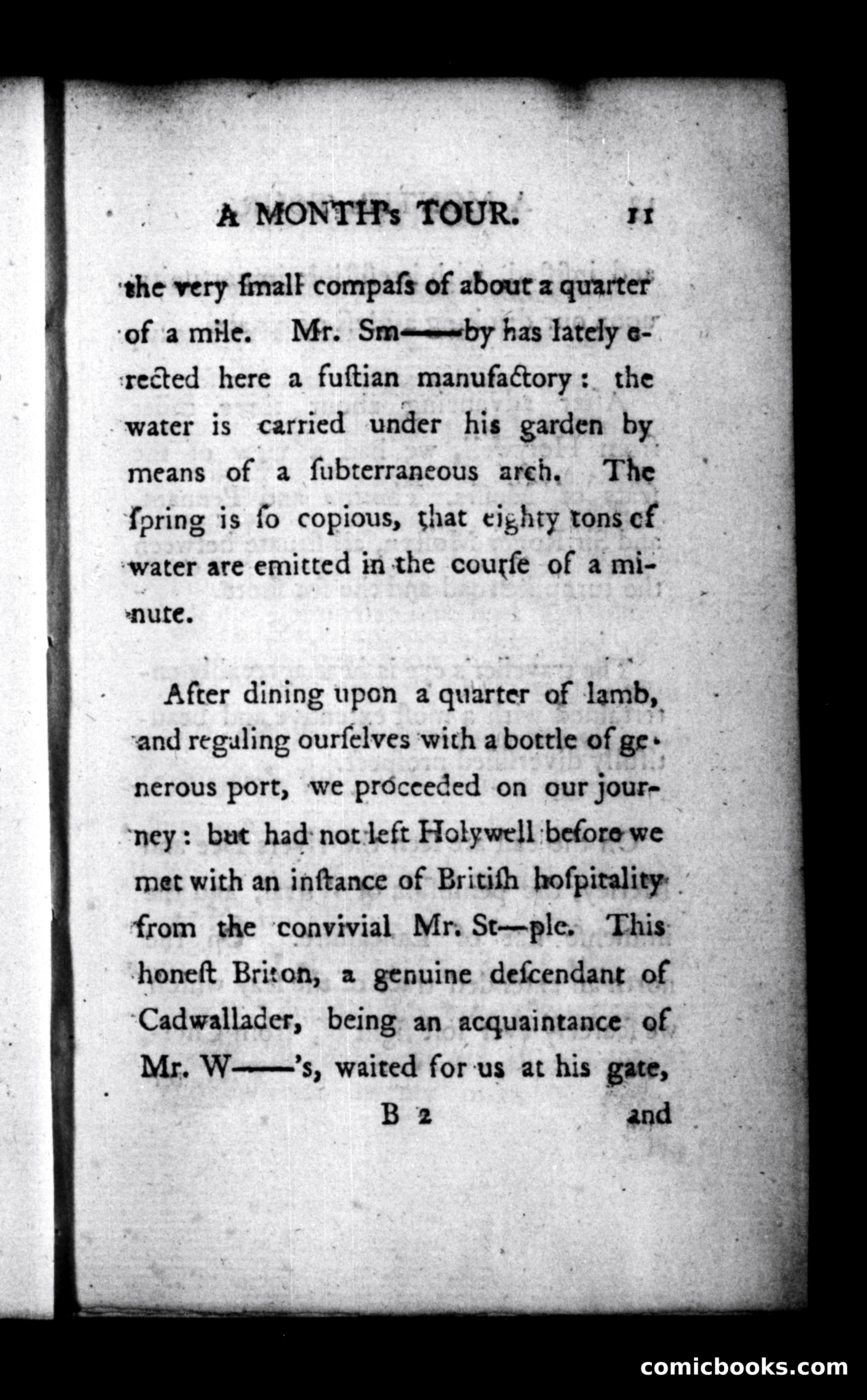 A Month's Tour, &c. — page 11 of 120