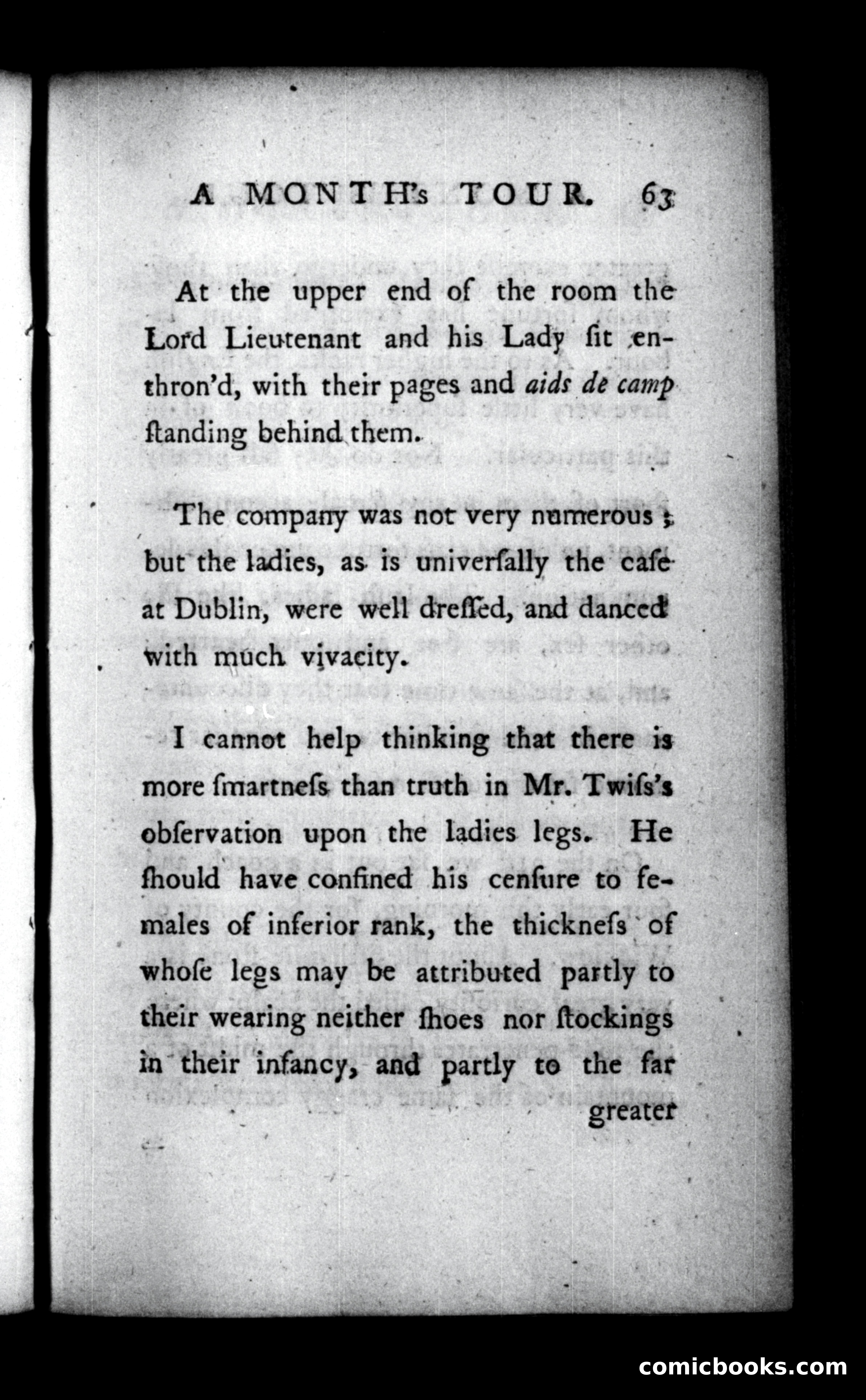 A Month's Tour, &c. — page 63 of 120