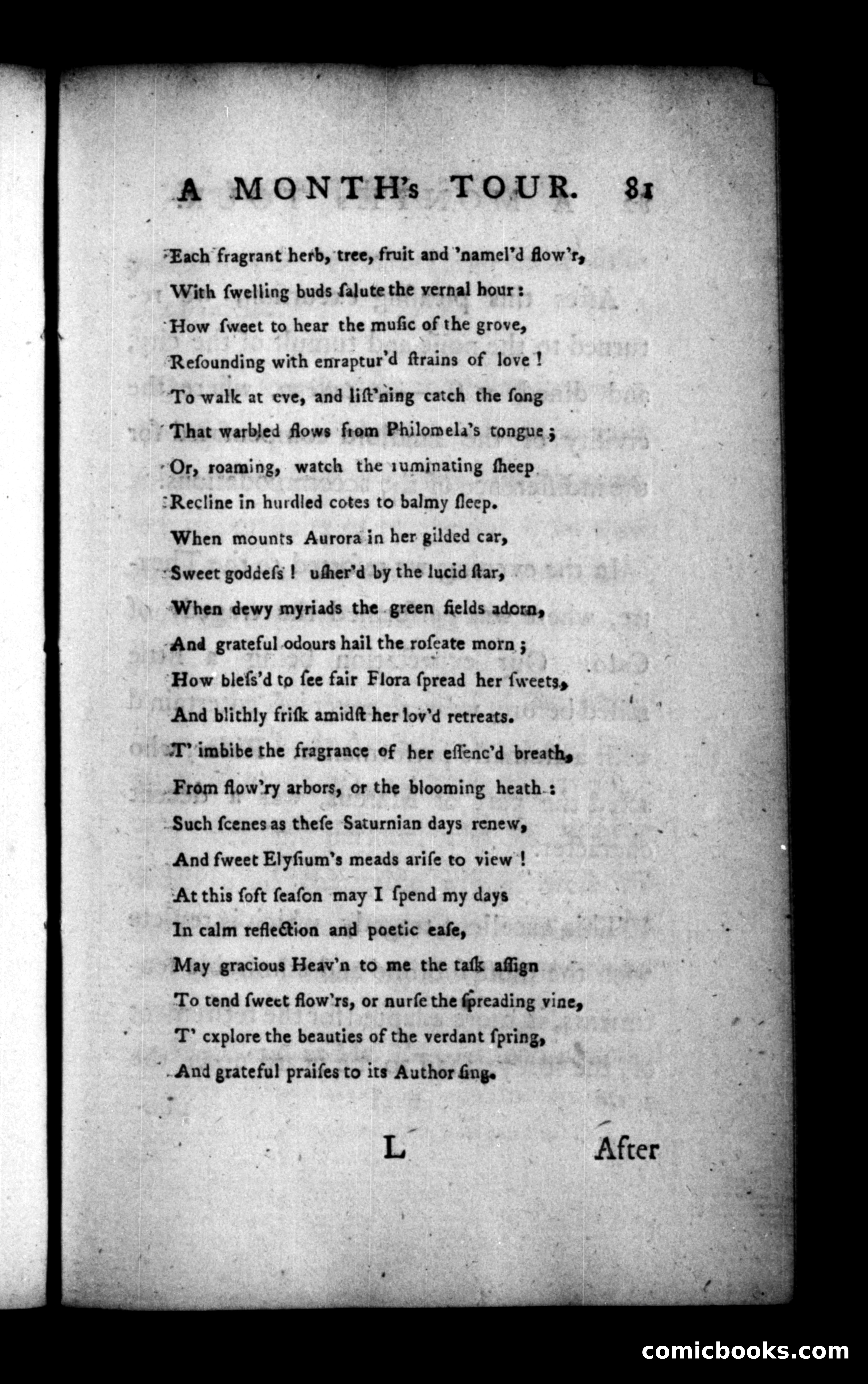 A Month's Tour, &c. — page 81: Penny Dreadfuls, 1781