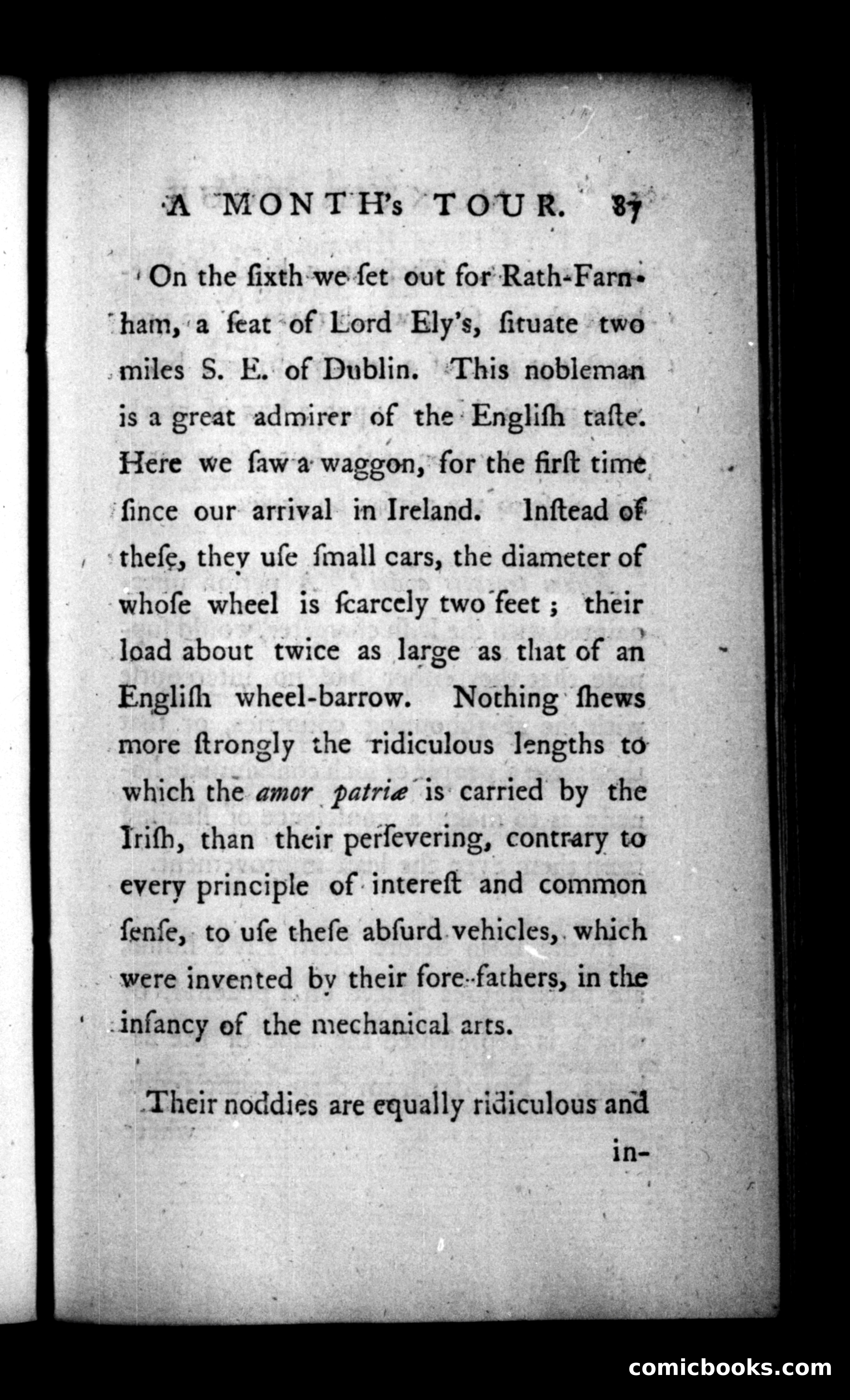 A Month's Tour, &c. — page 87 of 120