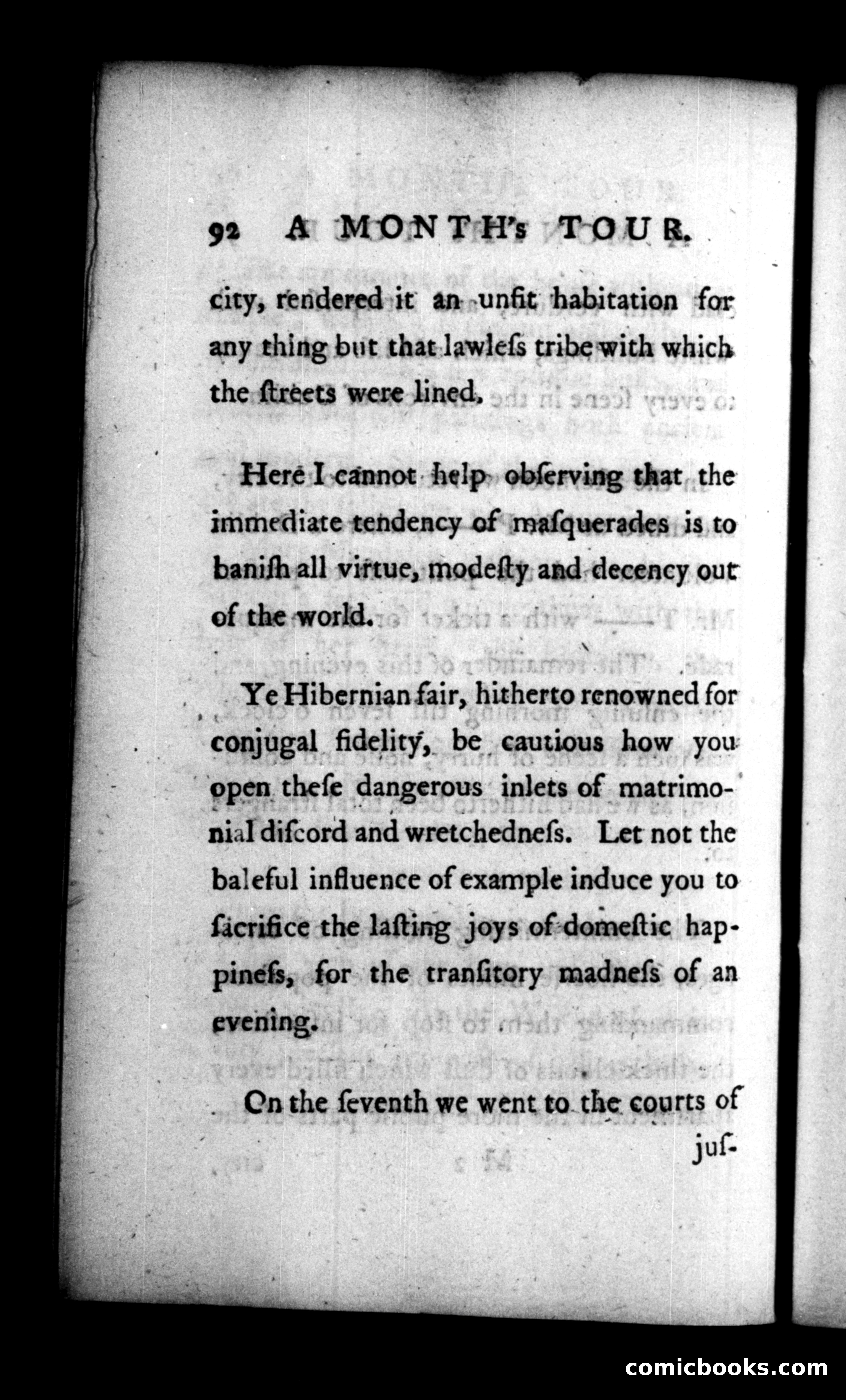 A Month's Tour, &c. — page 92 of 120