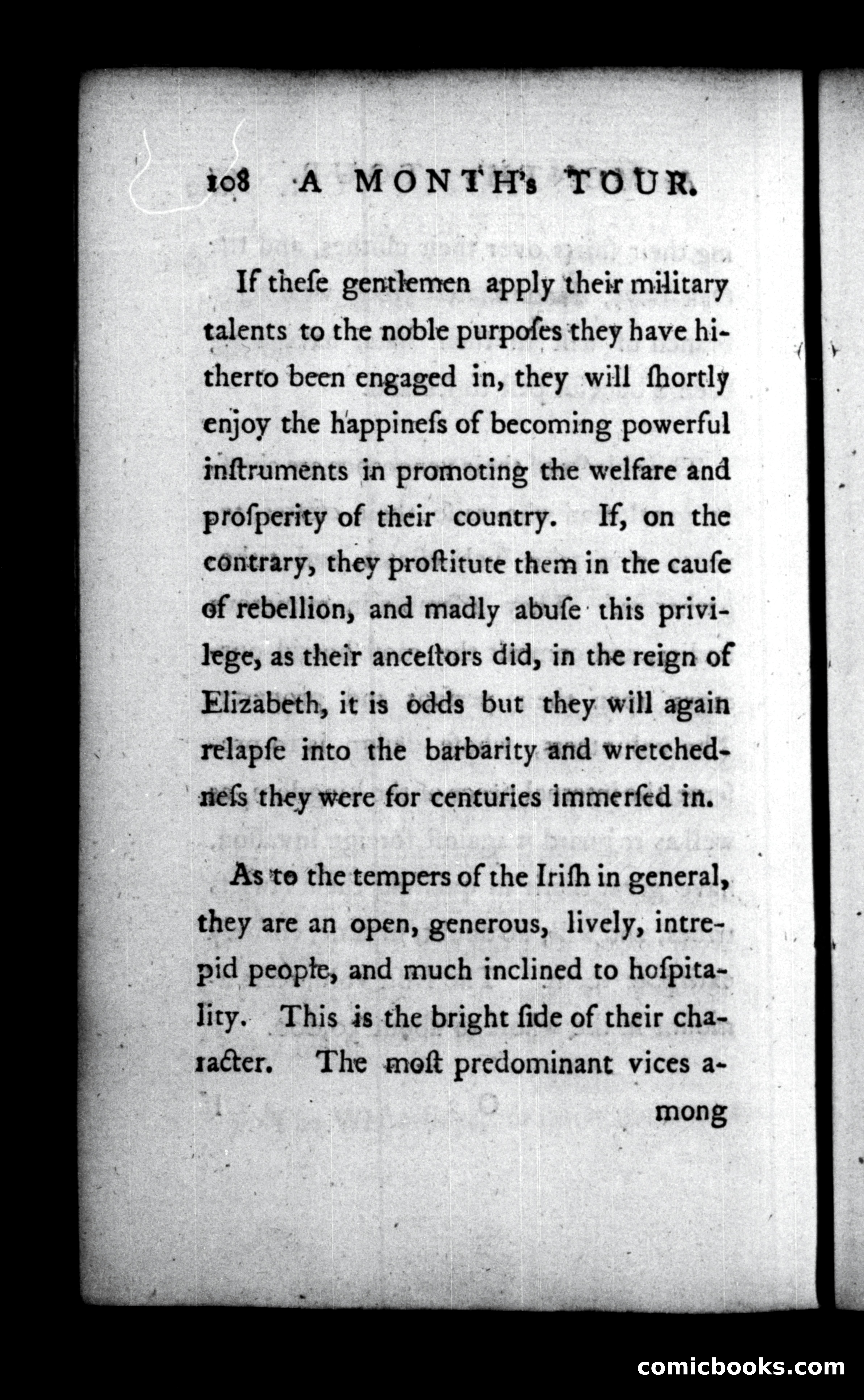 A Month's Tour, &c. — page 108 of 120