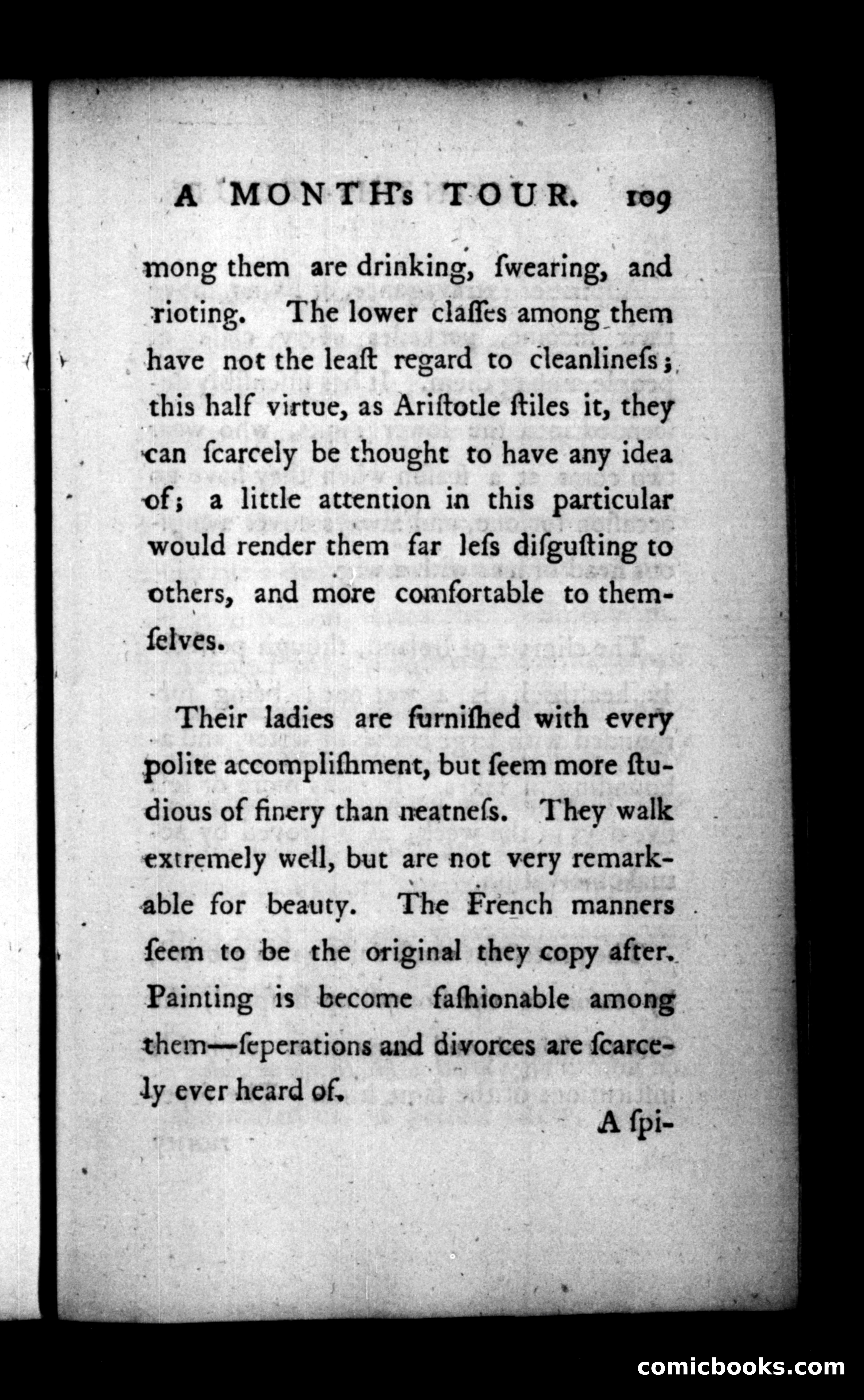 A Month's Tour, &c. — page 109 of 120