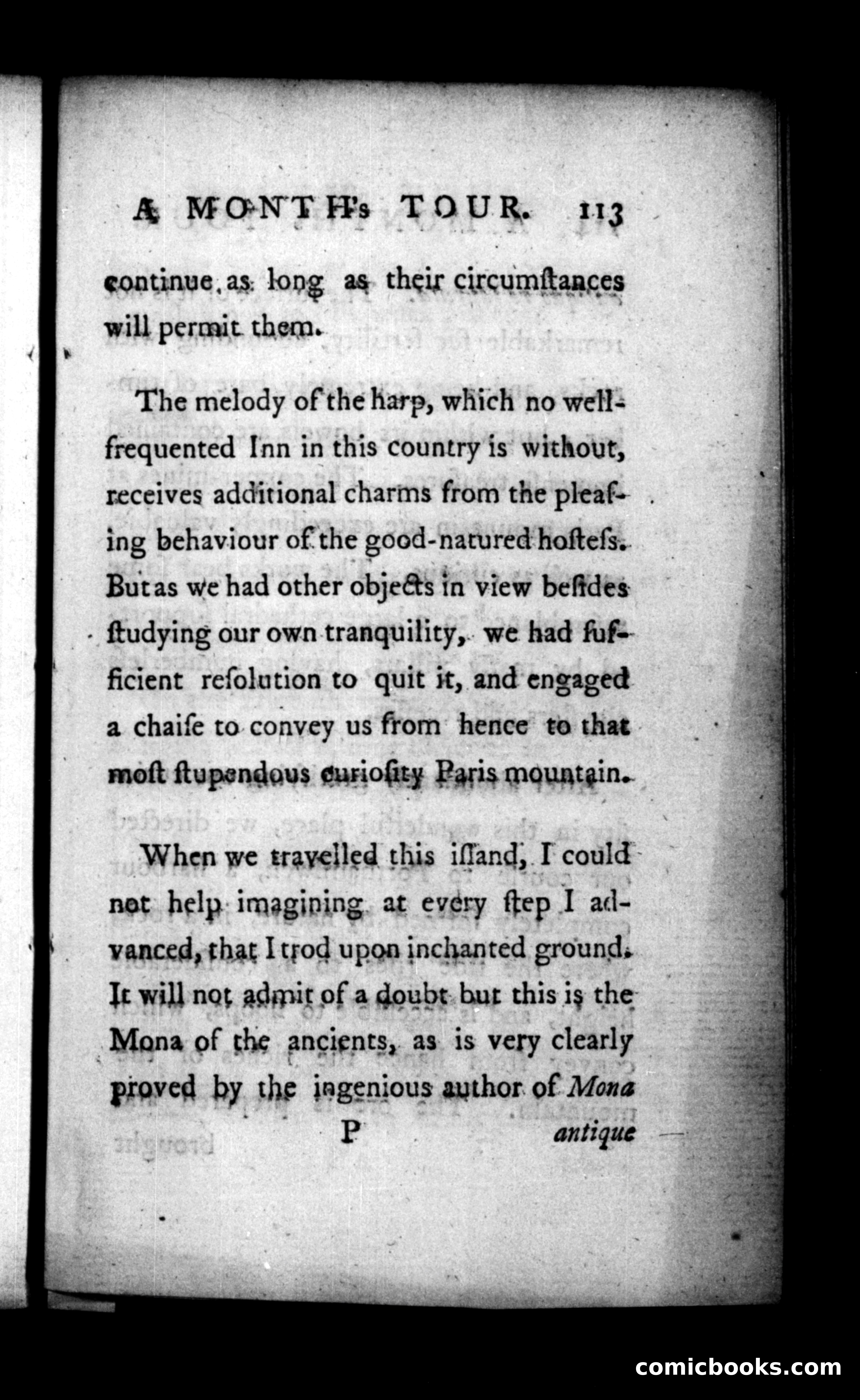 A Month's Tour, &c. — page 113 of 120