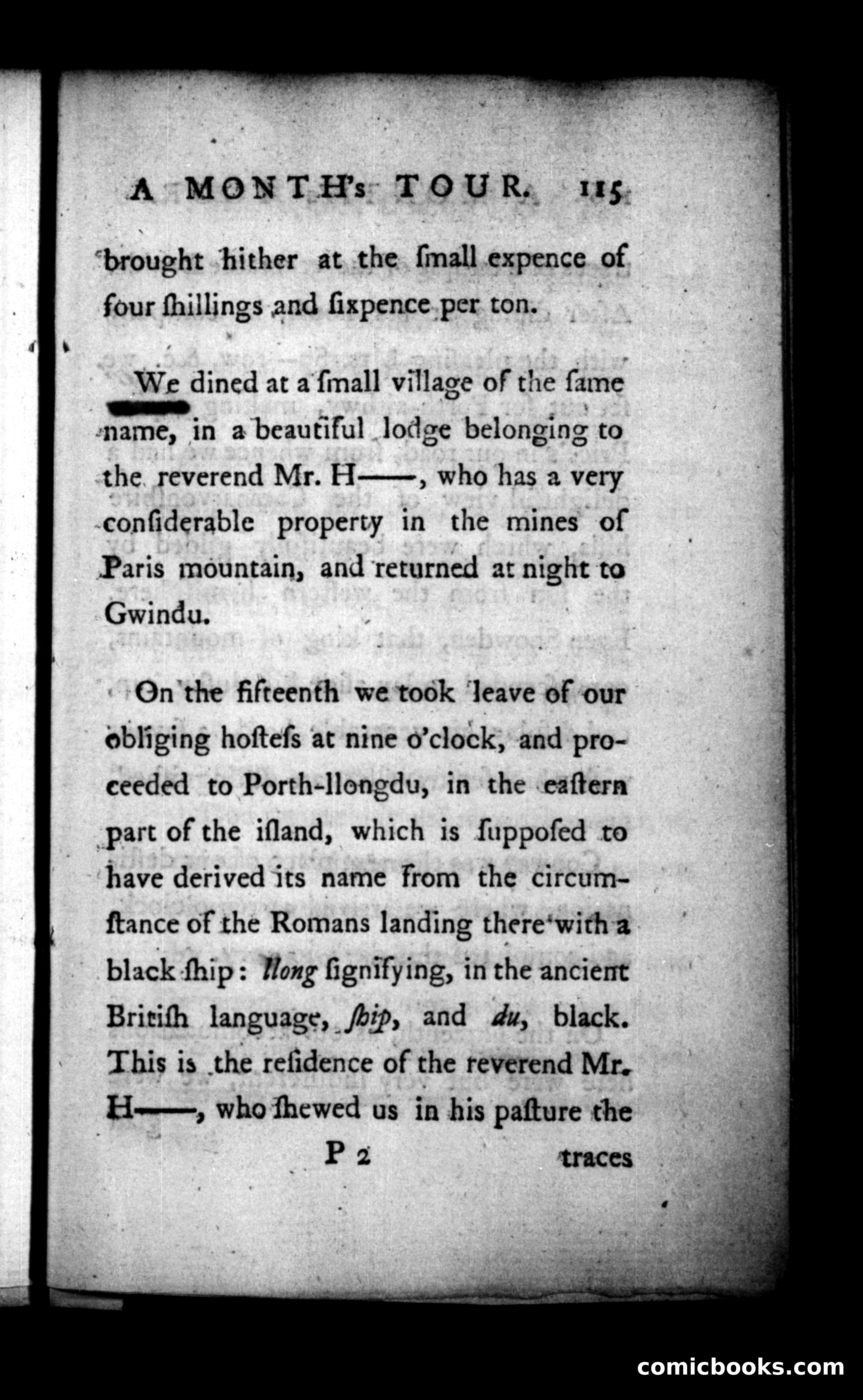 A Month's Tour, &c. — page 115 of 120