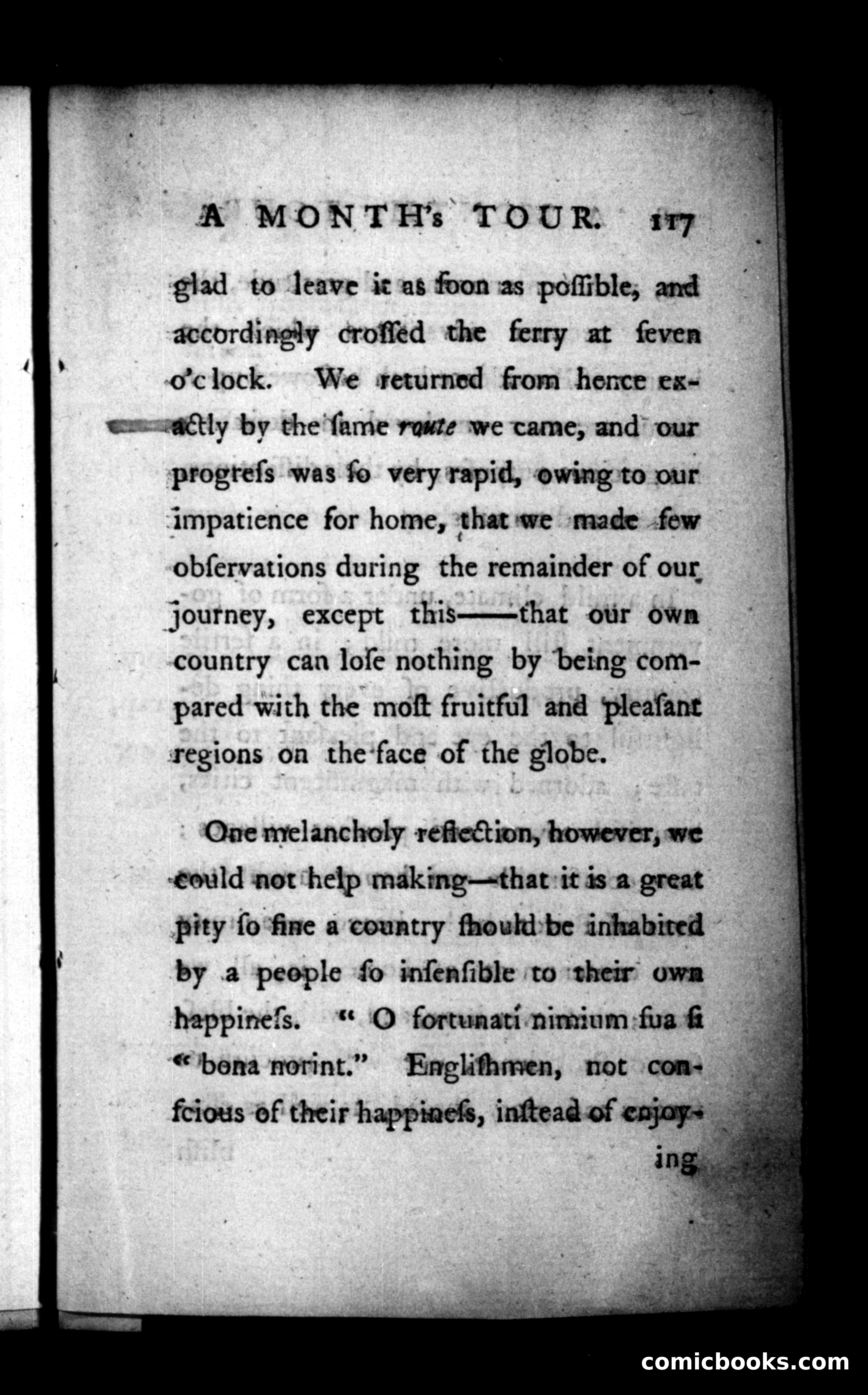A Month's Tour, &c. — page 117 of 120