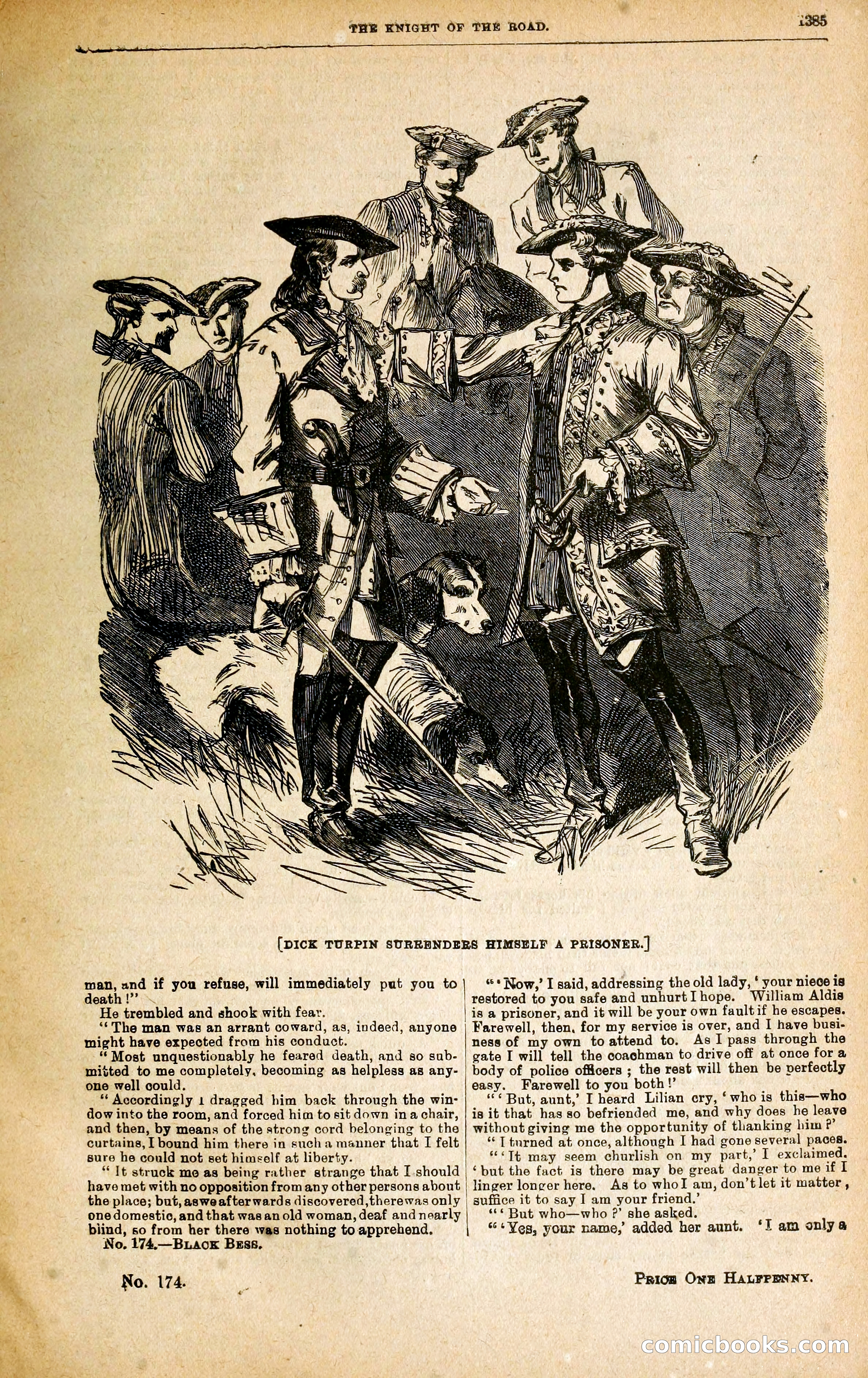 Black Bess; or, the Knight of the Road — page 13: Penny Dreadfuls, 1866