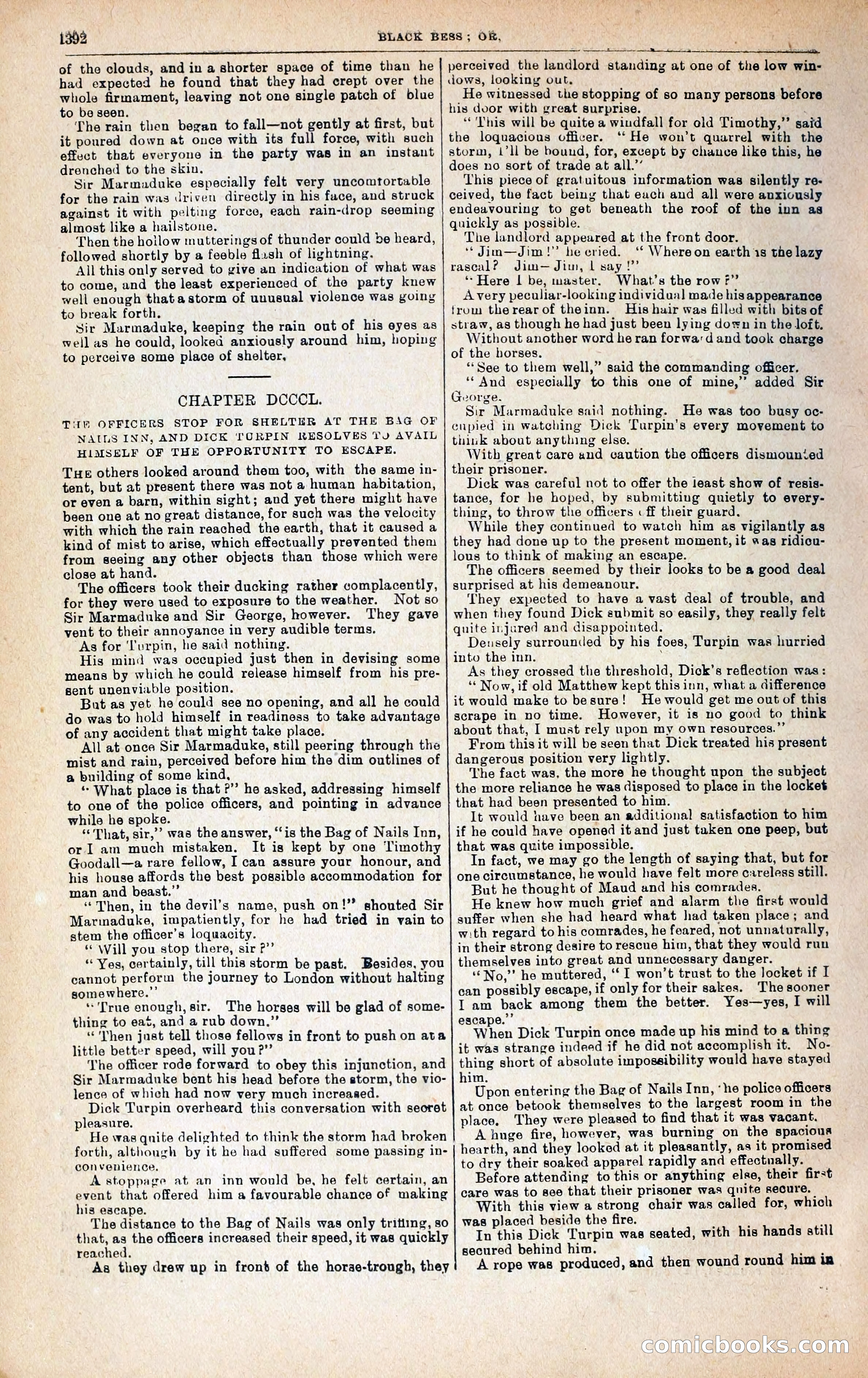 Black Bess; or, the Knight of the Road — page 20: Penny Dreadfuls, 1866