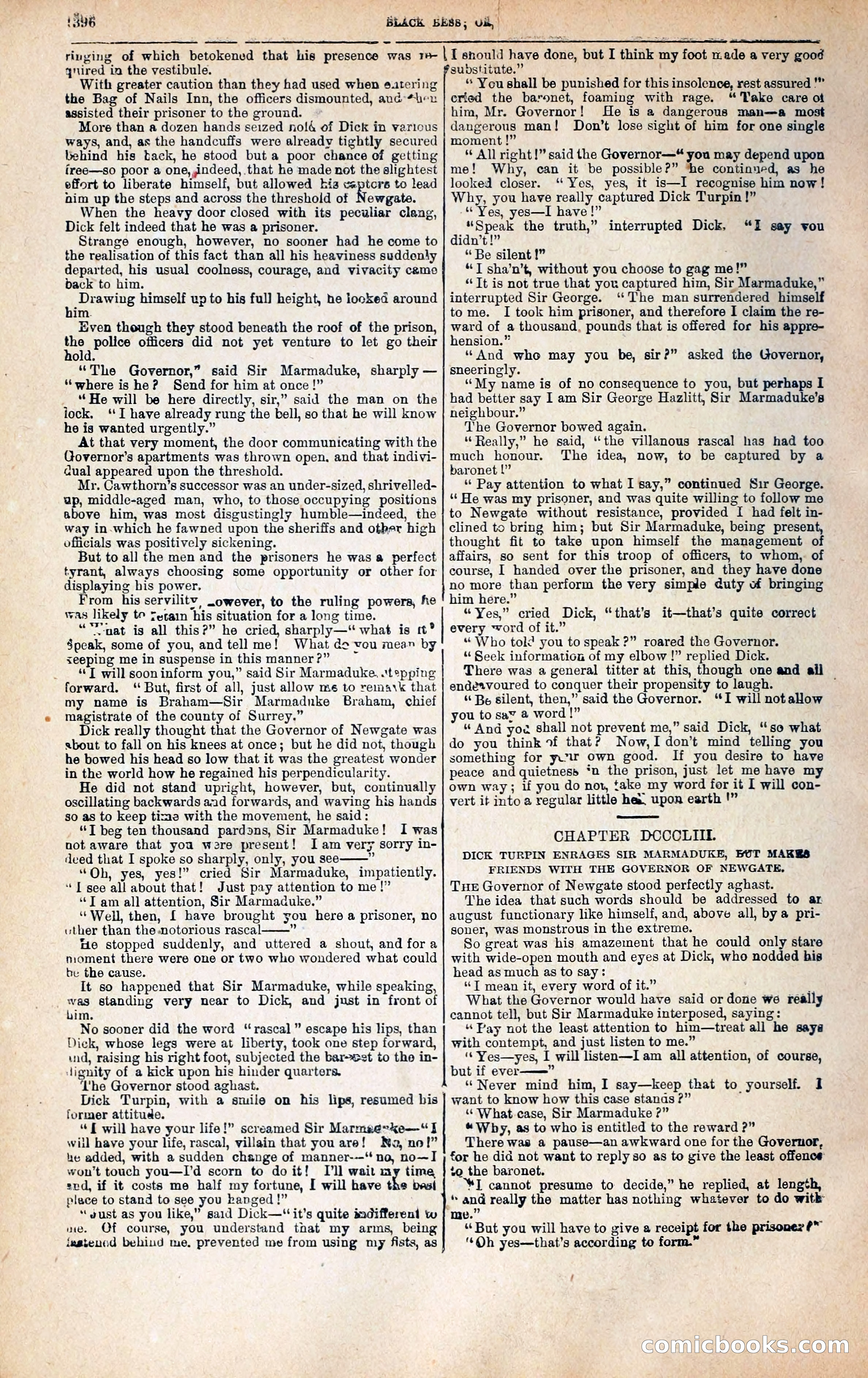 Black Bess; or, the Knight of the Road — page 24: Penny Dreadfuls, 1866