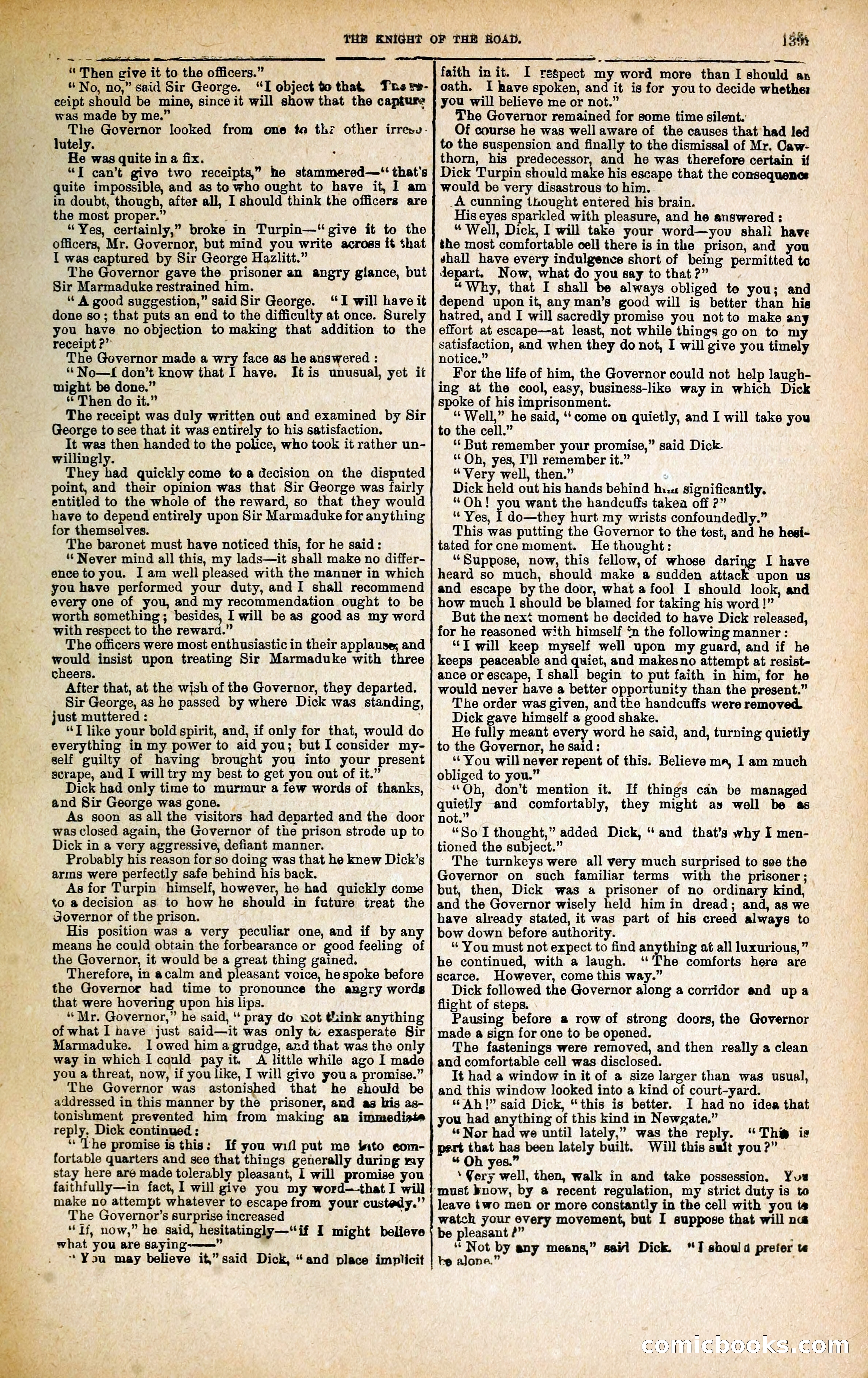 Black Bess; or, the Knight of the Road — page 25: Penny Dreadfuls, 1866
