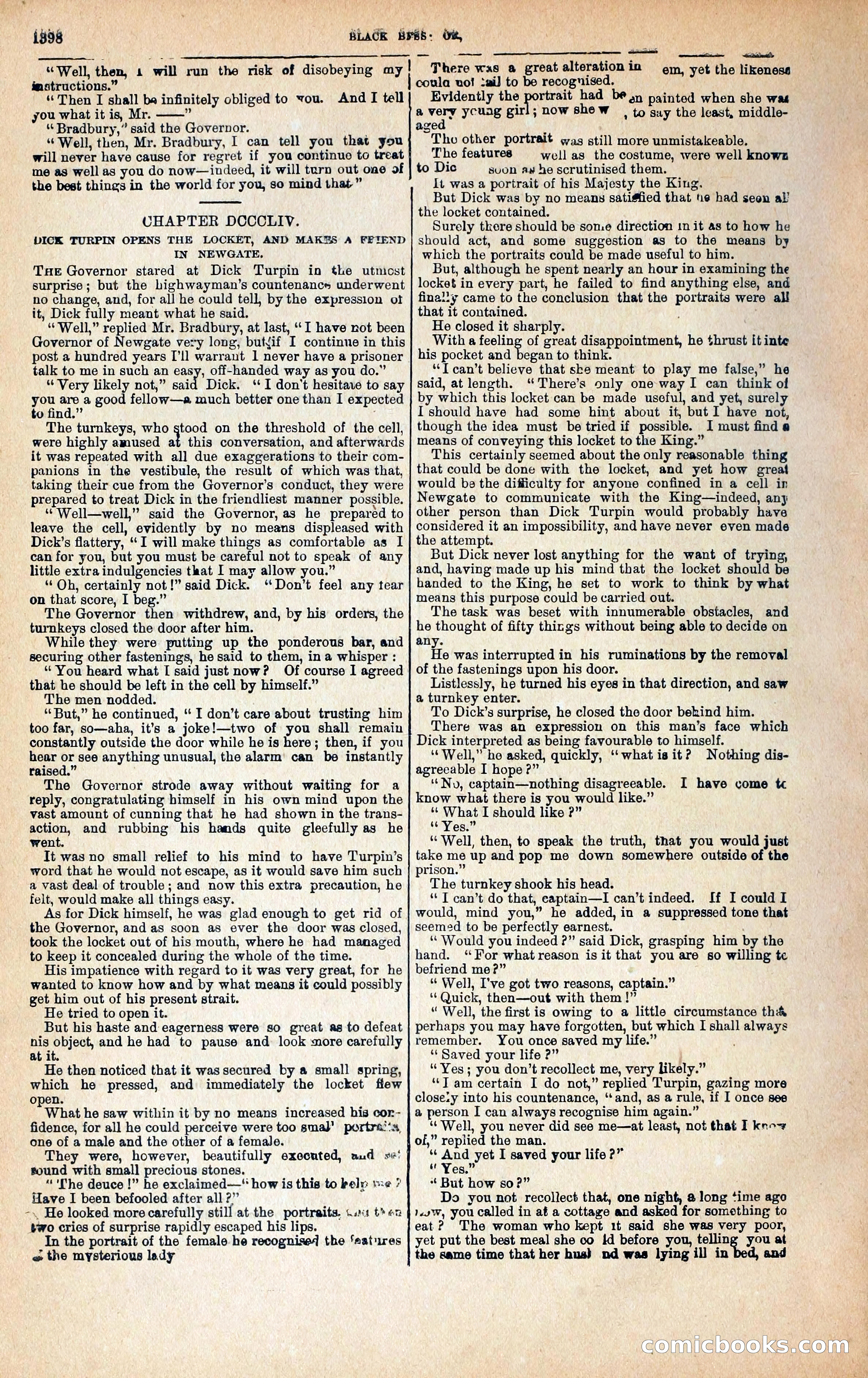 Black Bess; or, the Knight of the Road — page 26: Penny Dreadfuls, 1866