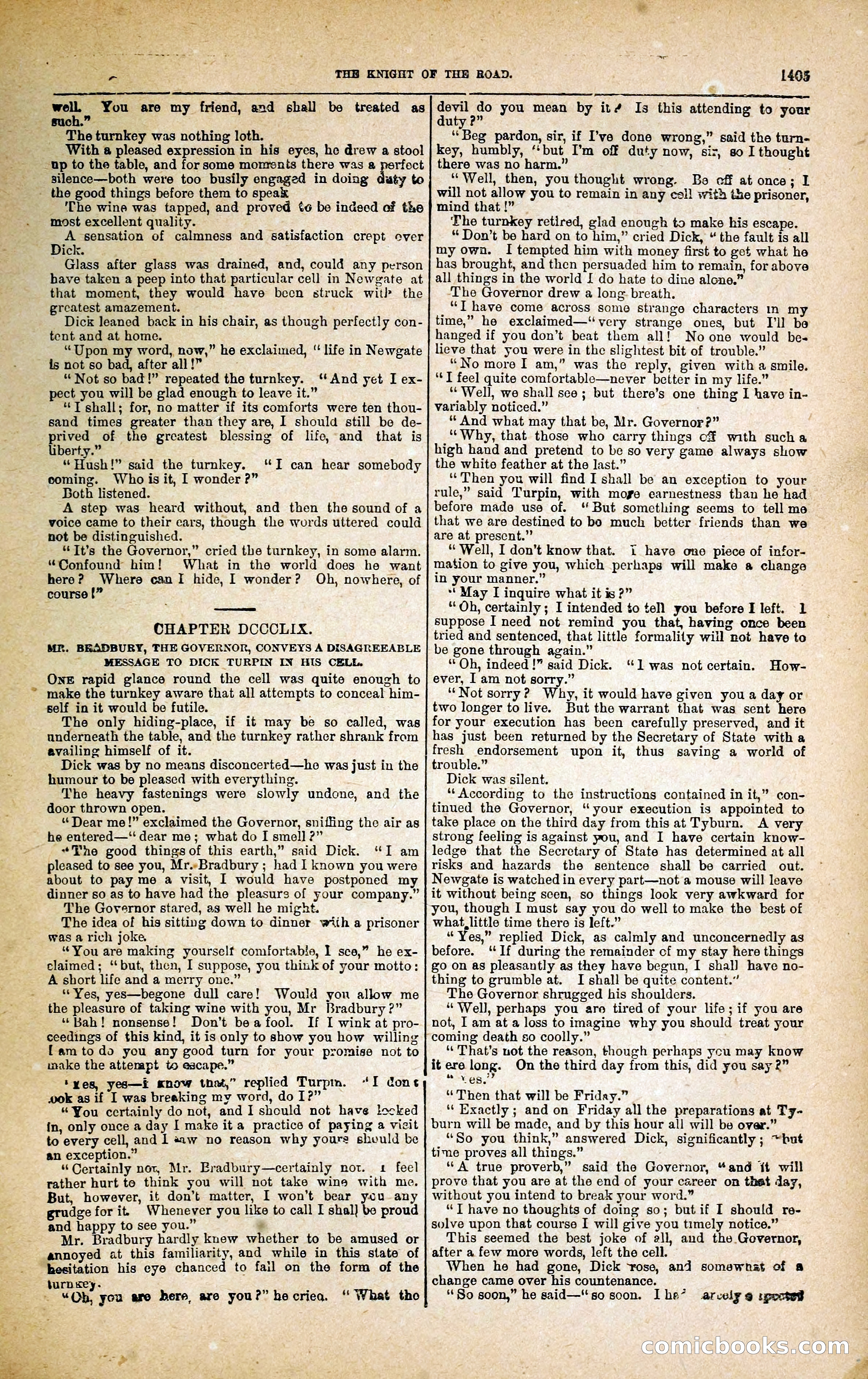 Black Bess; or, the Knight of the Road — page 33: Penny Dreadfuls, 1866