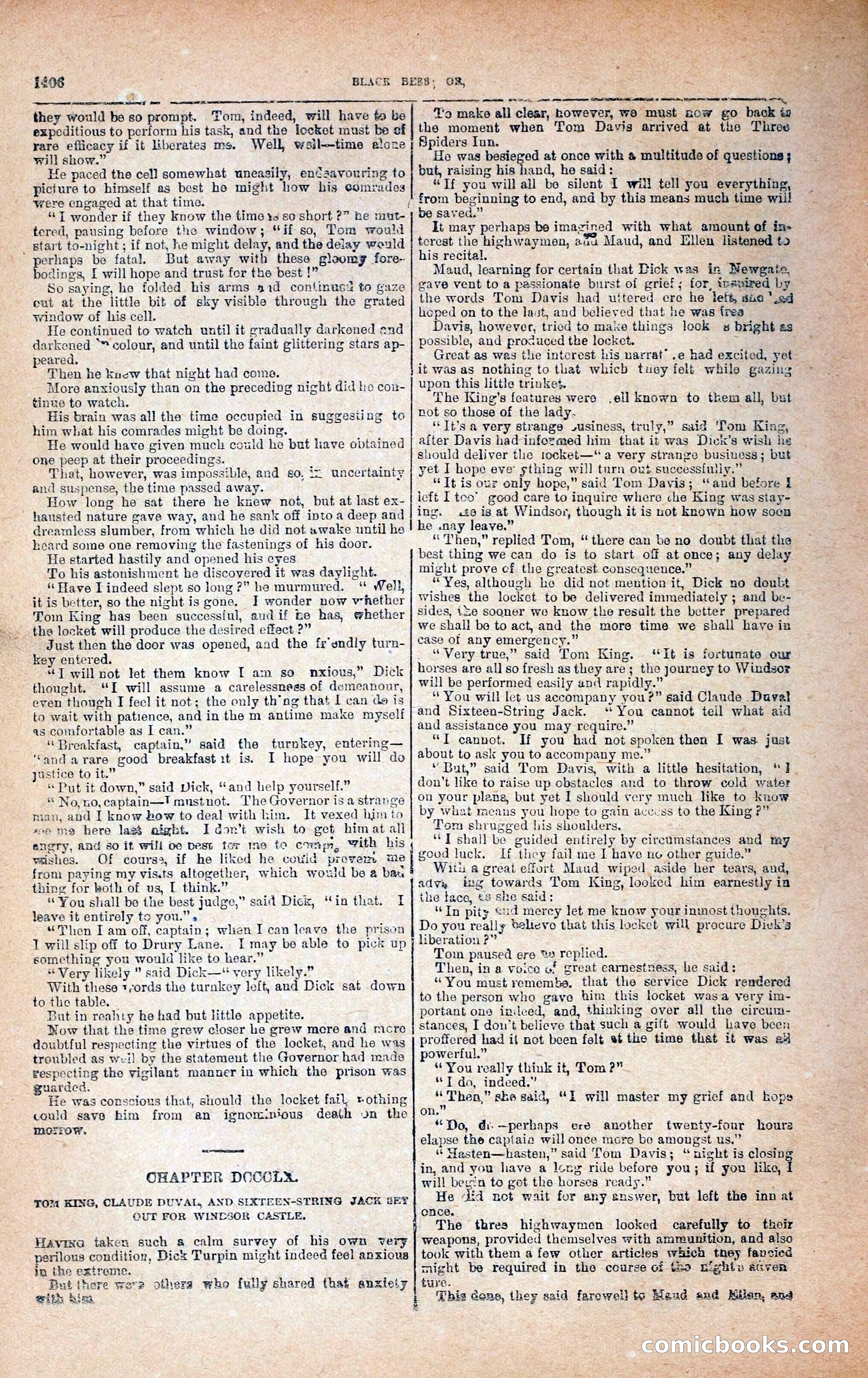 Black Bess; or, the Knight of the Road — page 34: Penny Dreadfuls, 1866