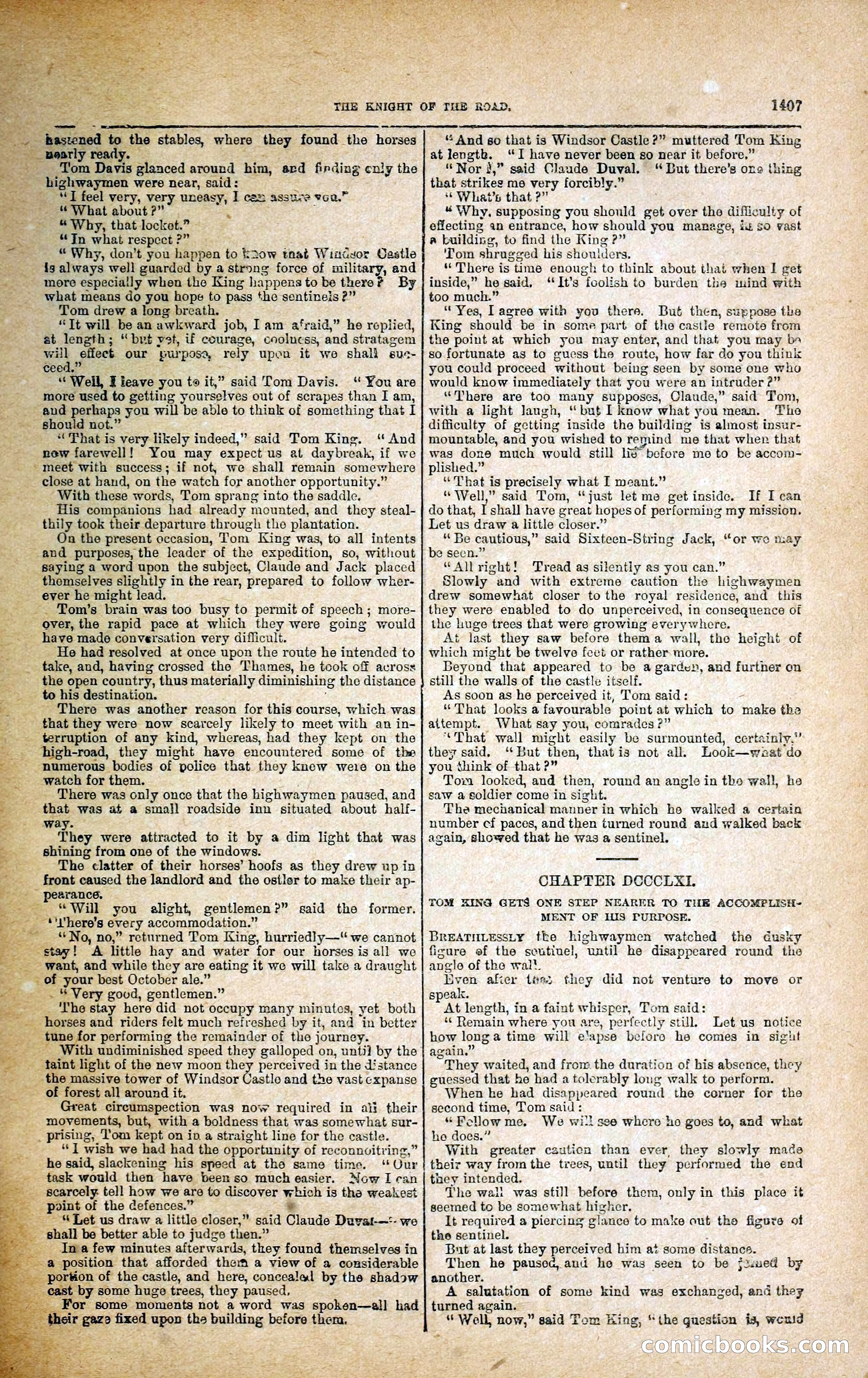 Black Bess; or, the Knight of the Road — page 35: Penny Dreadfuls, 1866