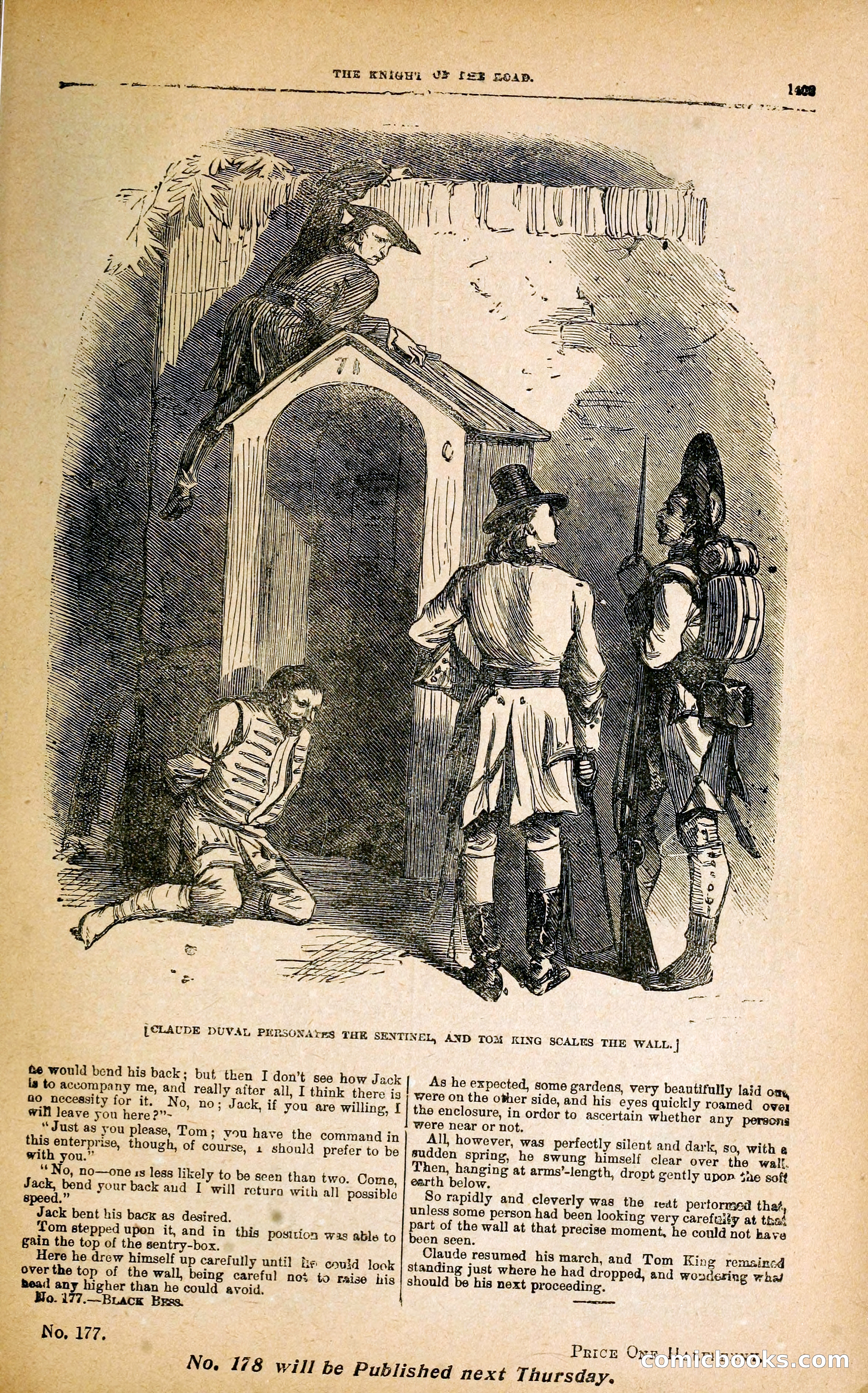 Black Bess; or, the Knight of the Road — page 37: Penny Dreadfuls, 1866
