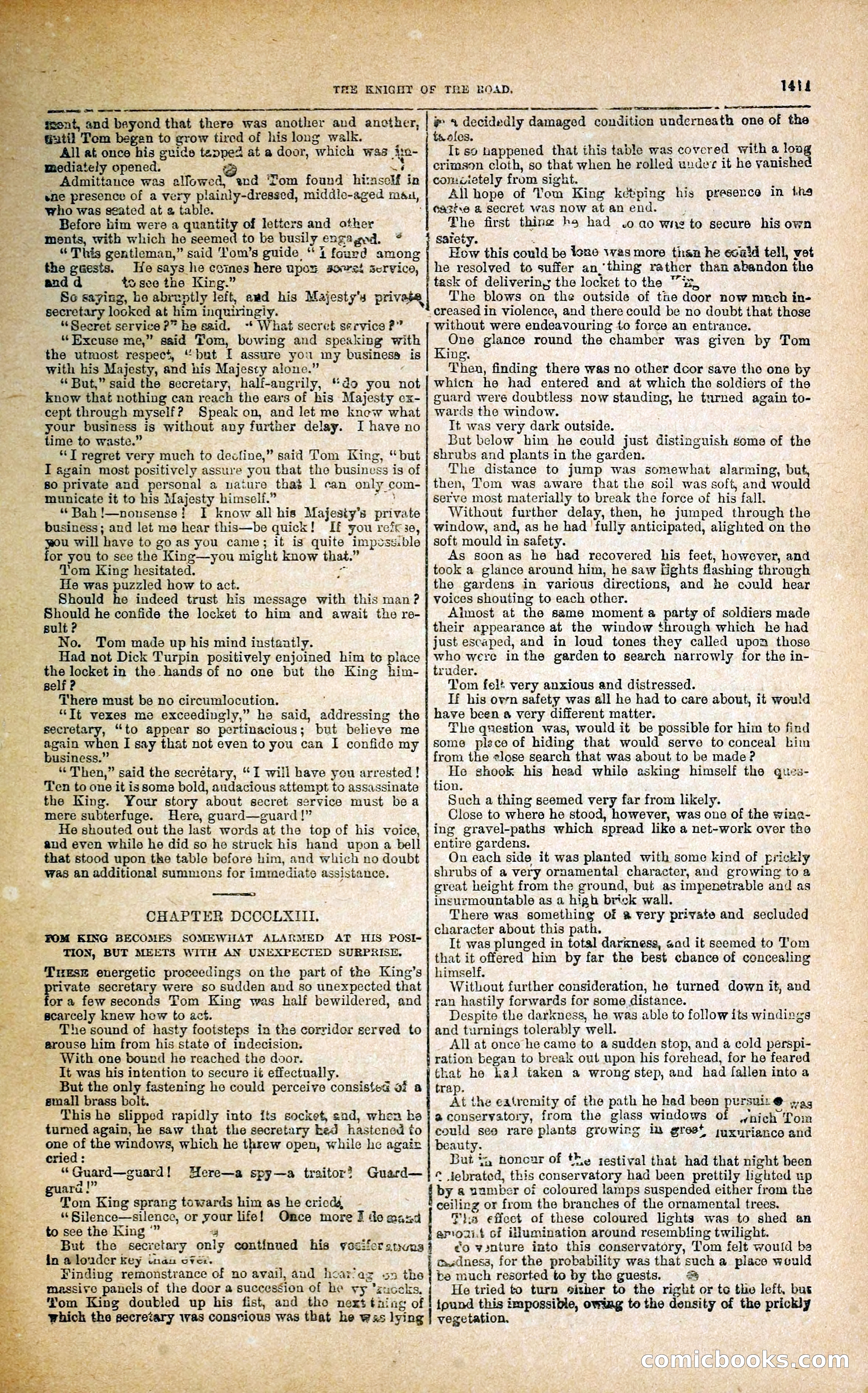 Black Bess; or, the Knight of the Road — page 39: Penny Dreadfuls, 1866
