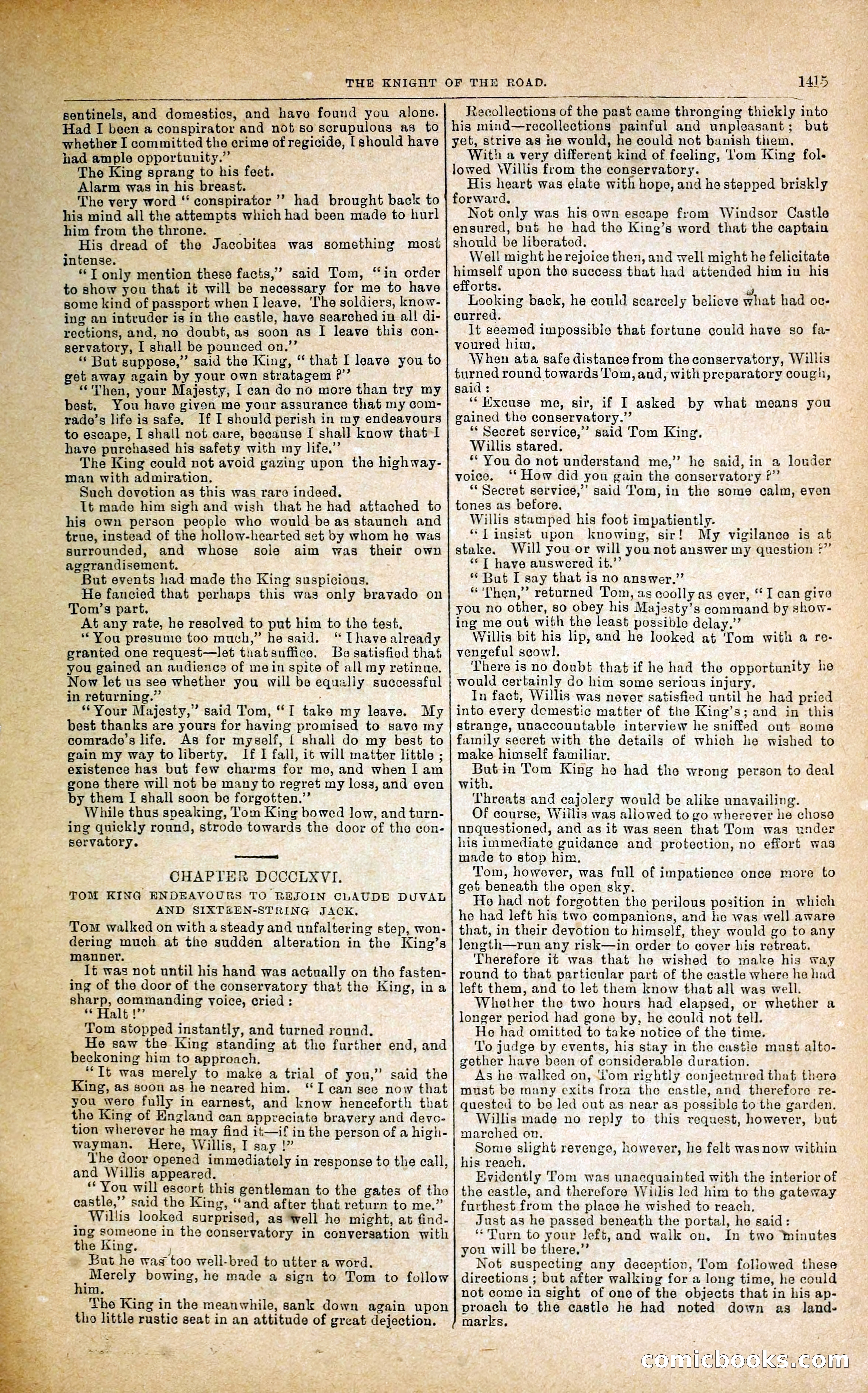 Black Bess; or, the Knight of the Road — page 43: Penny Dreadfuls, 1866