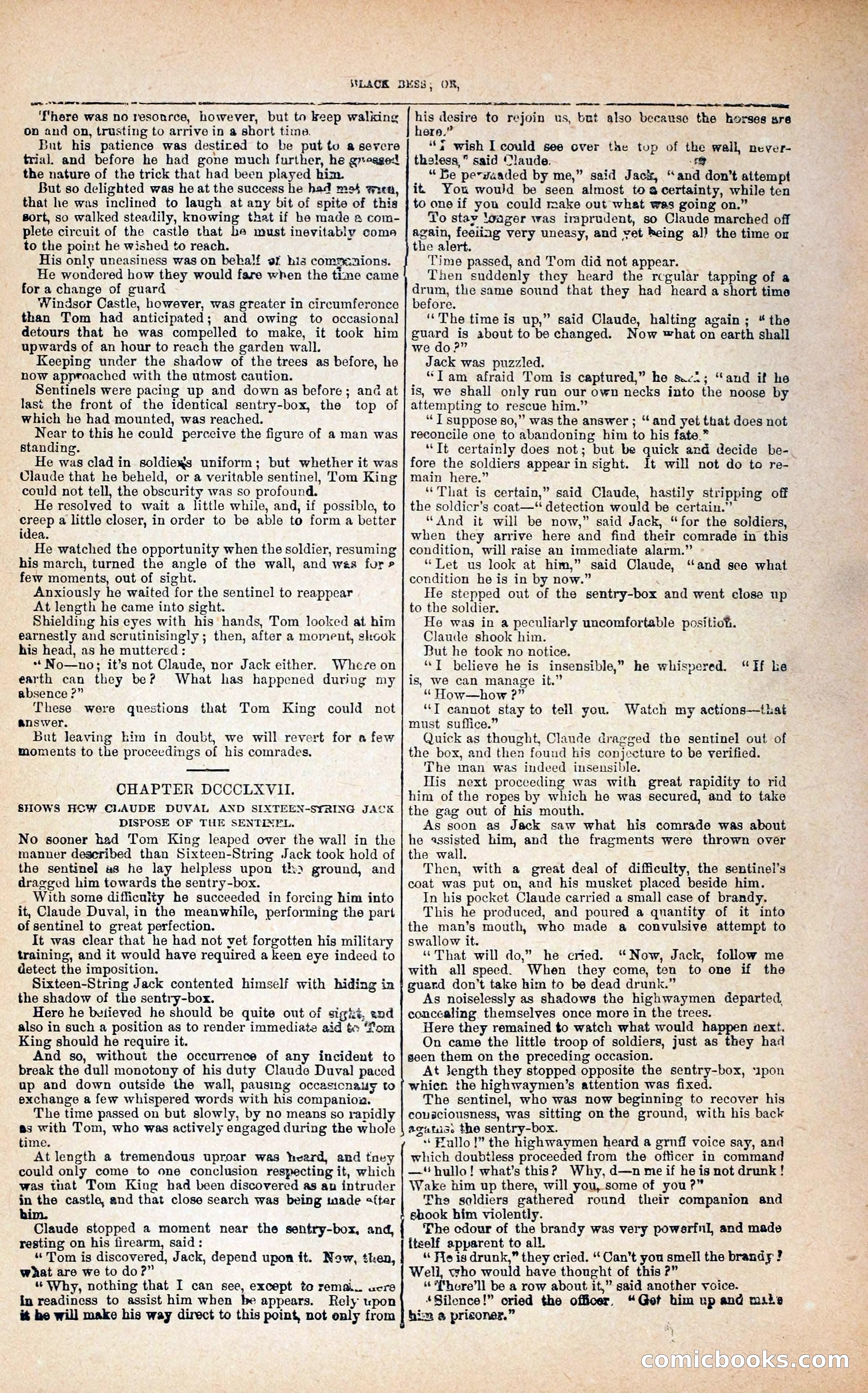 Black Bess; or, the Knight of the Road — page 44: Penny Dreadfuls, 1866
