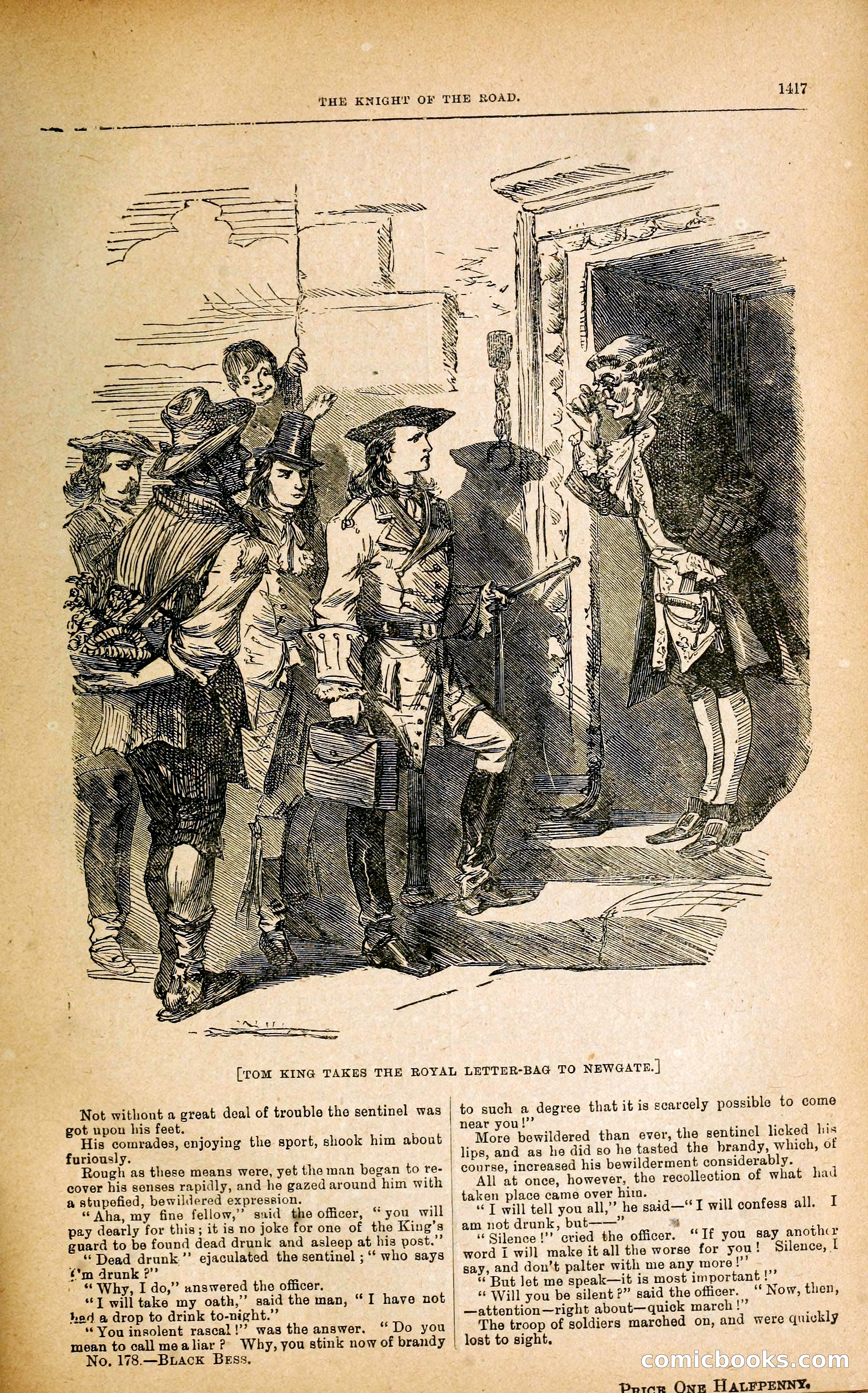 Black Bess; or, the Knight of the Road — page 45: Penny Dreadfuls, 1866