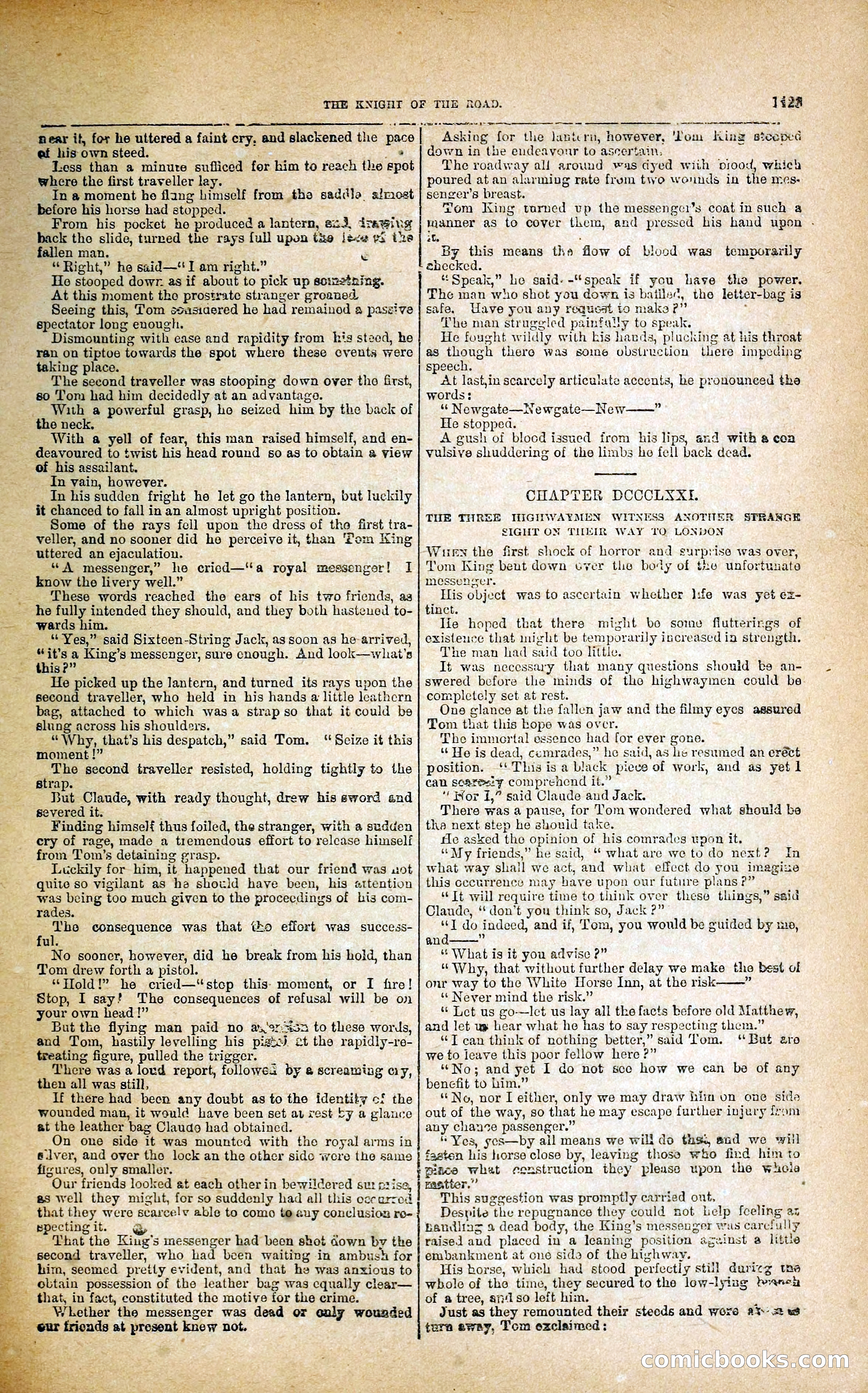 Black Bess; or, the Knight of the Road — page 51: Penny Dreadfuls, 1866