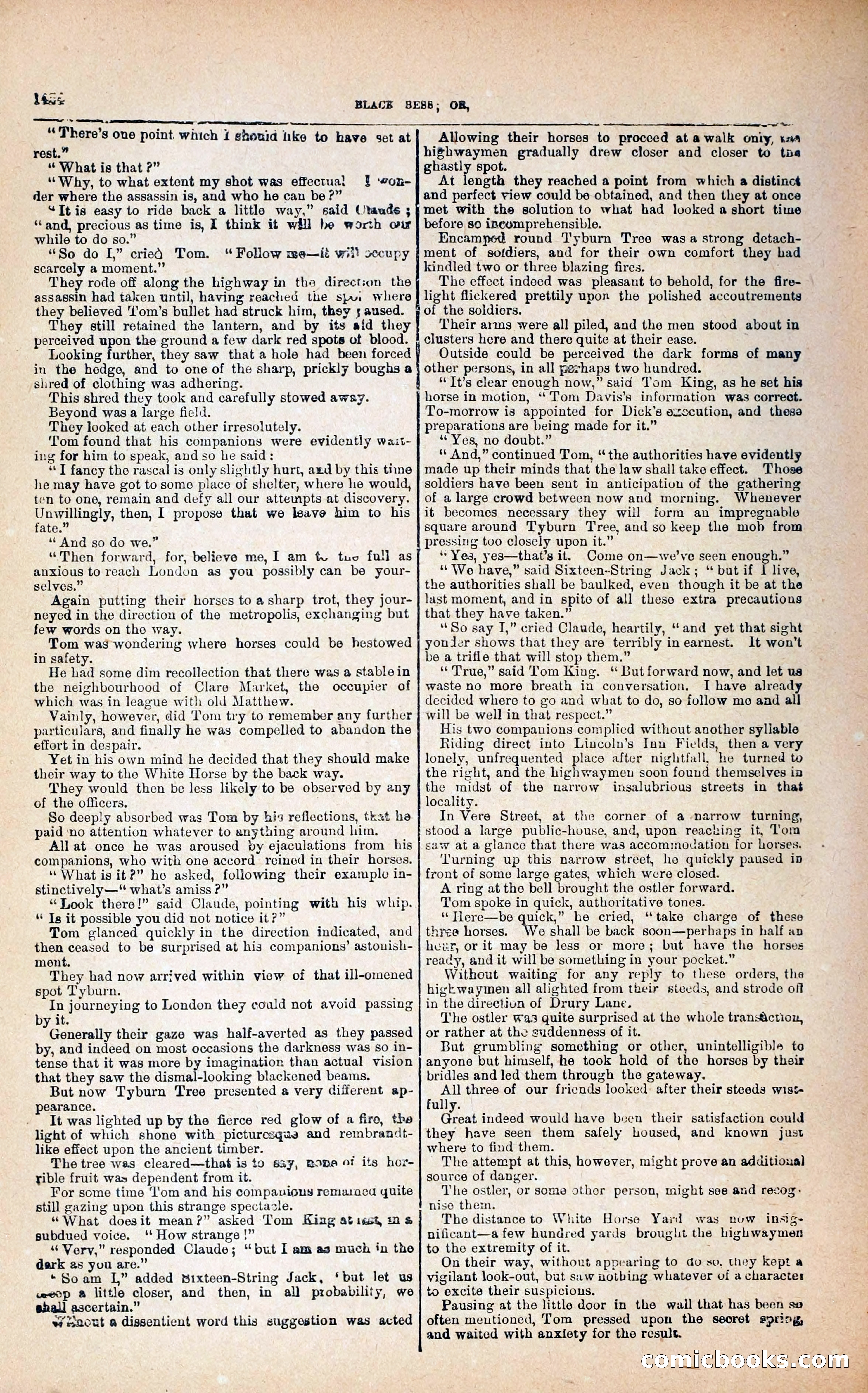 Black Bess; or, the Knight of the Road — page 52: Penny Dreadfuls, 1866