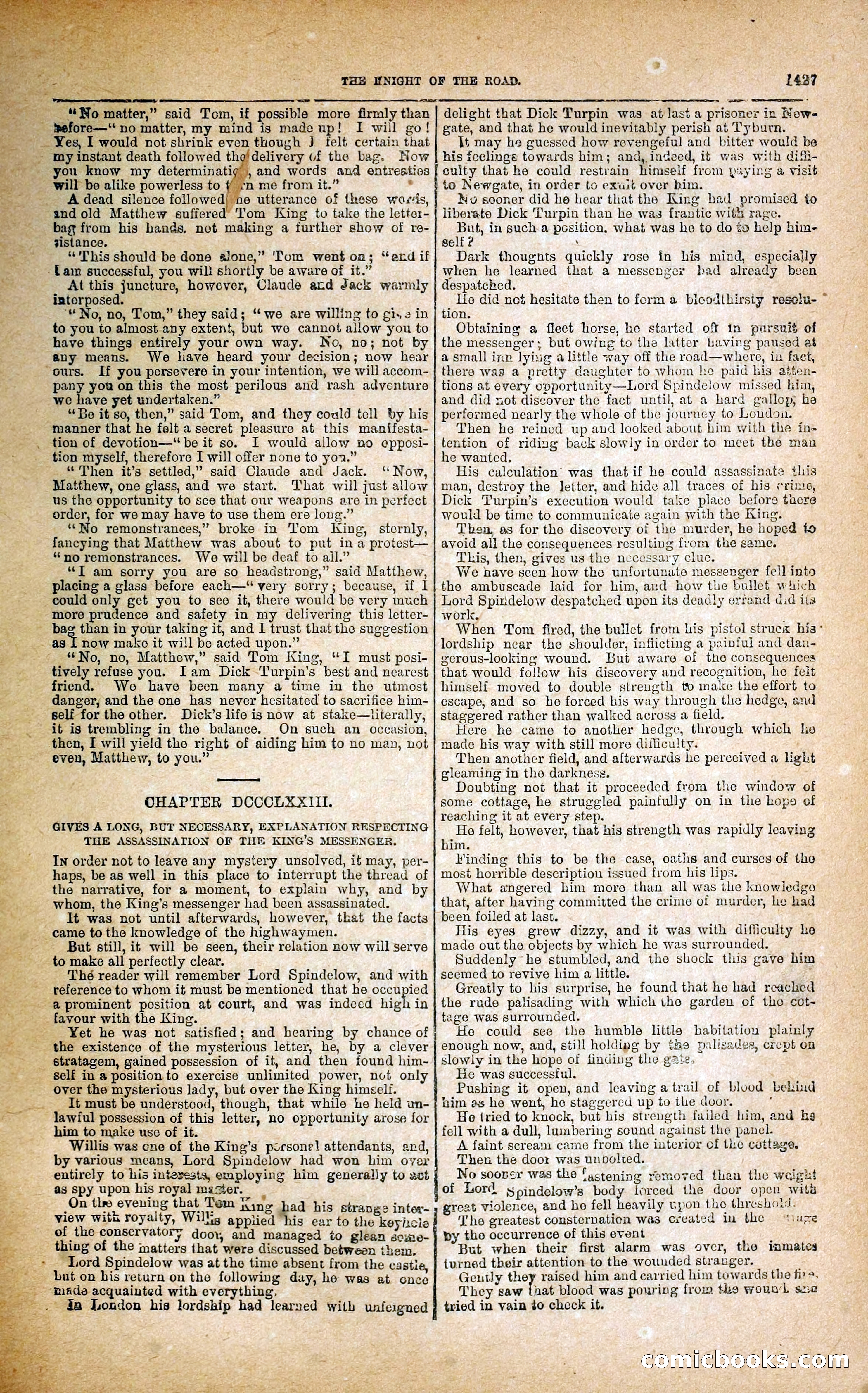 Black Bess; or, the Knight of the Road — page 55: Penny Dreadfuls, 1866