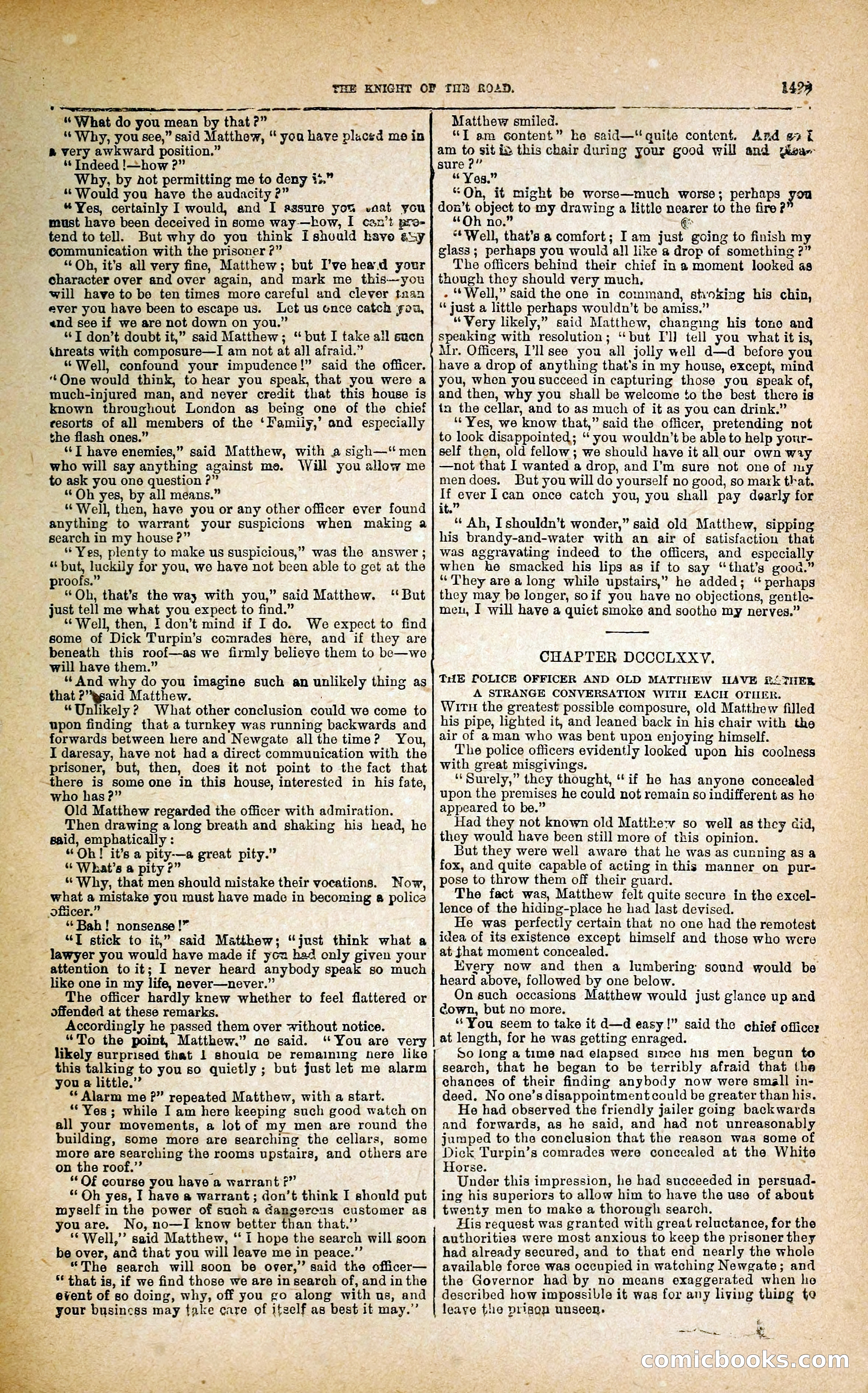 Black Bess; or, the Knight of the Road — page 57: Penny Dreadfuls, 1866