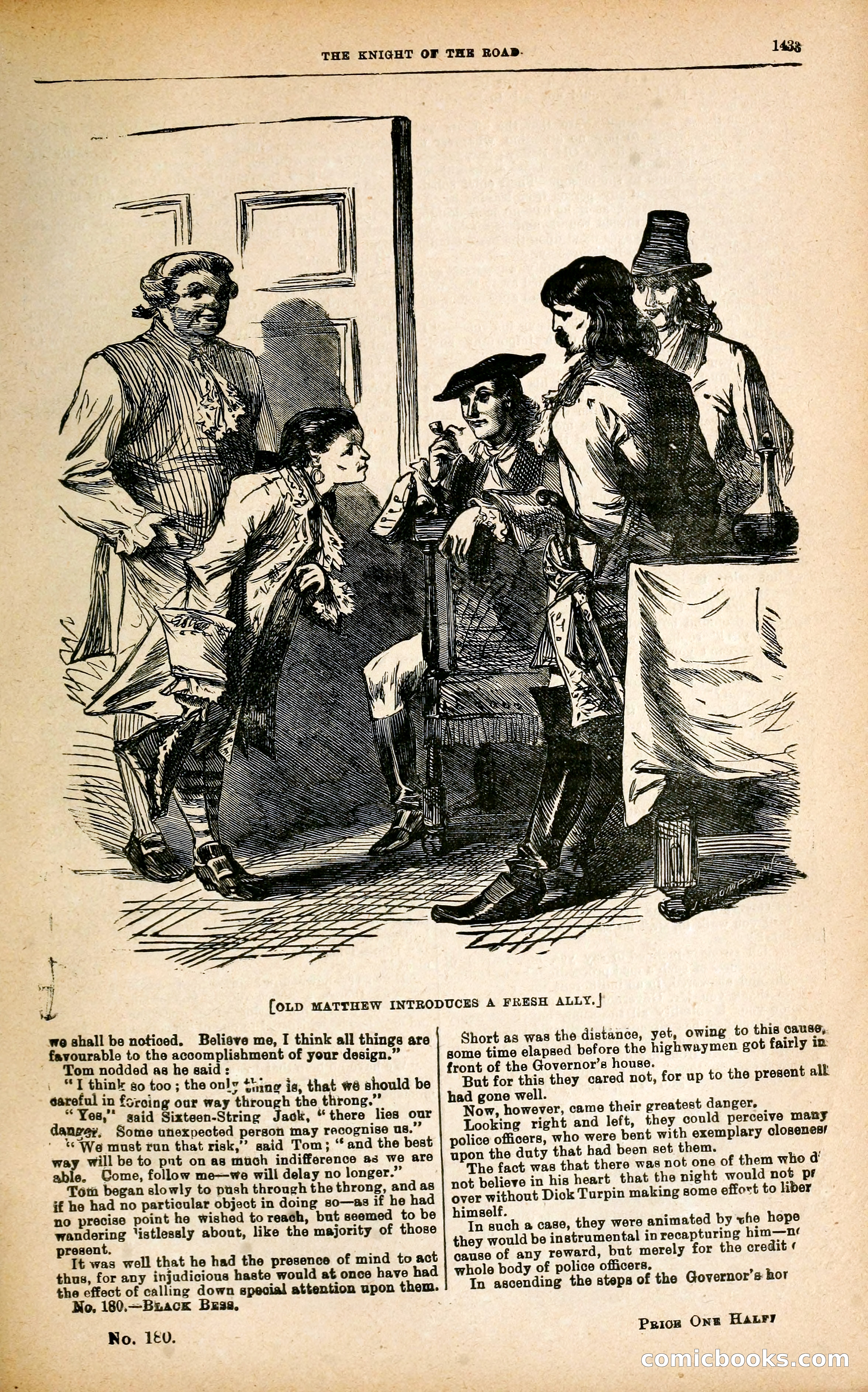 Black Bess; or, the Knight of the Road — page 61: Penny Dreadfuls, 1866