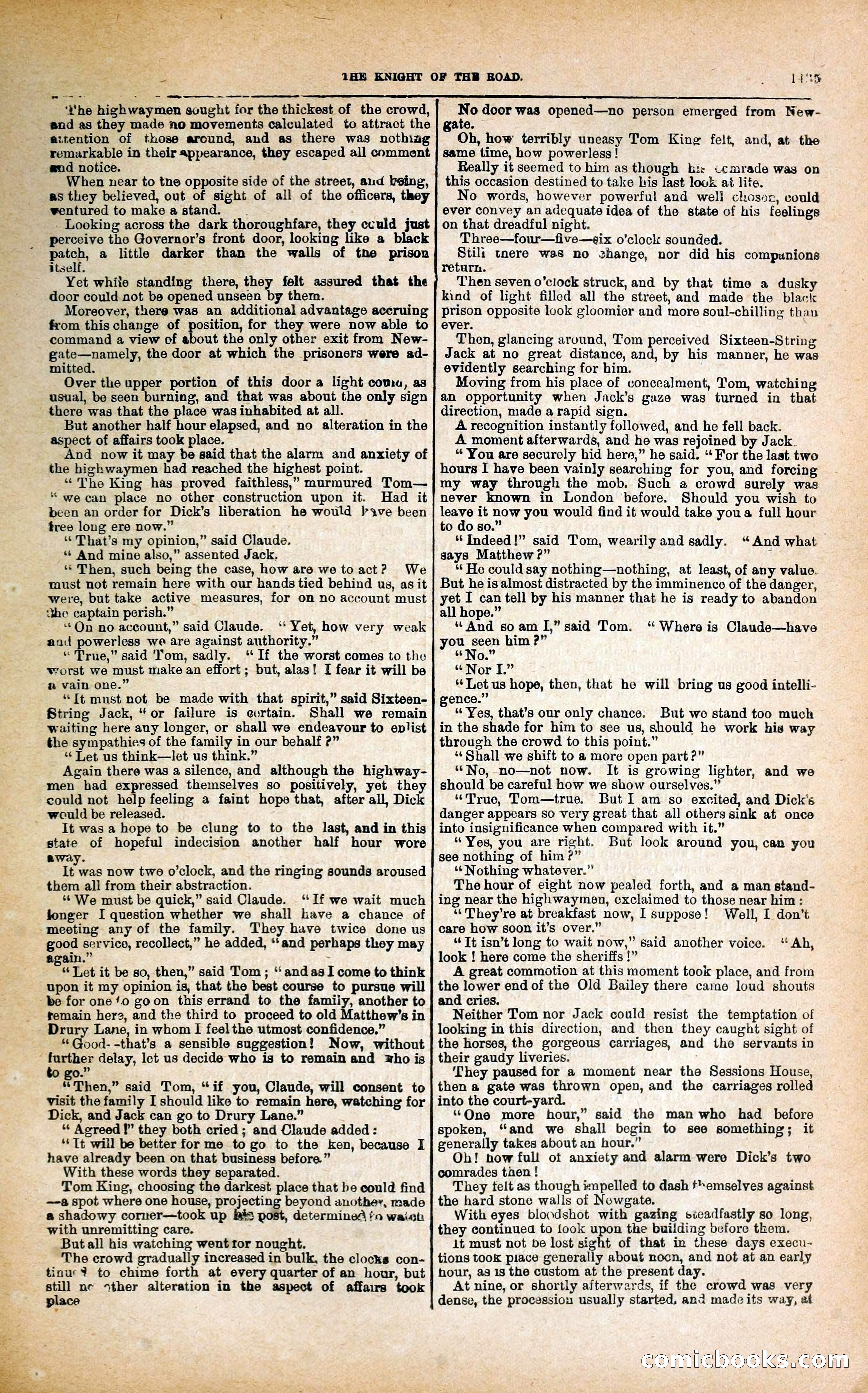 Black Bess; or, the Knight of the Road — page 63: Penny Dreadfuls, 1866