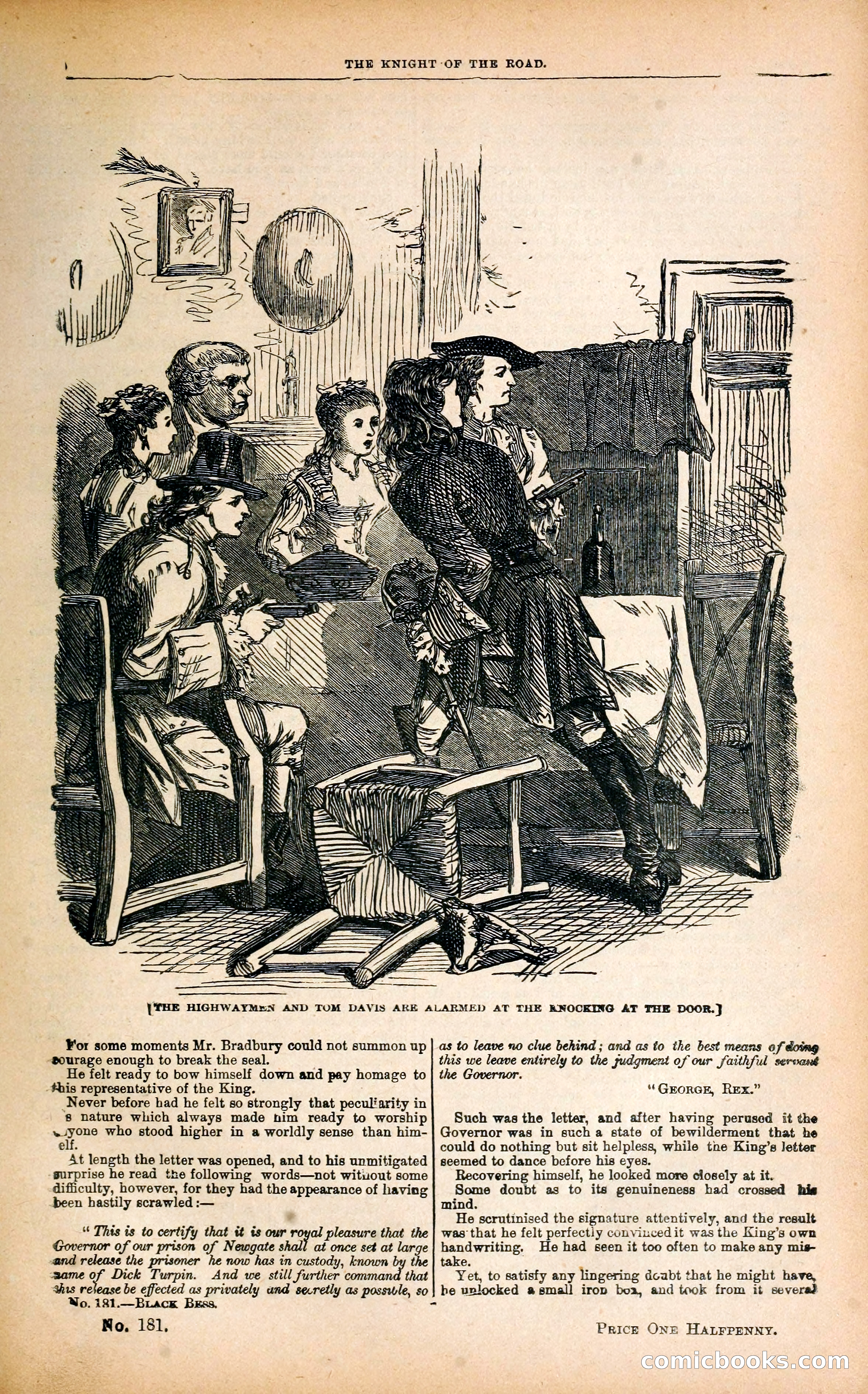 Black Bess; or, the Knight of the Road — page 69: Penny Dreadfuls, 1866