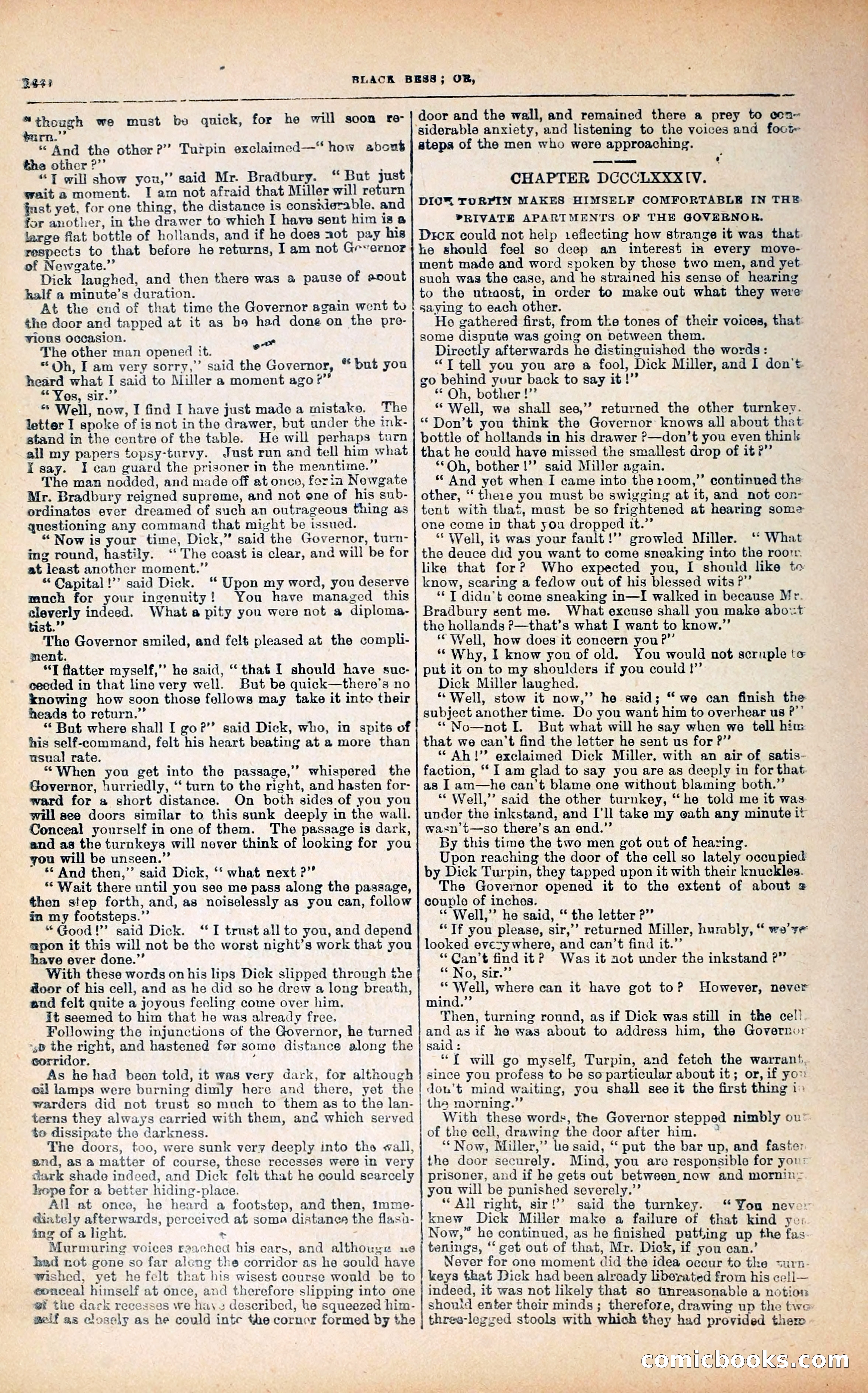 Black Bess; or, the Knight of the Road — page 72: Penny Dreadfuls, 1866