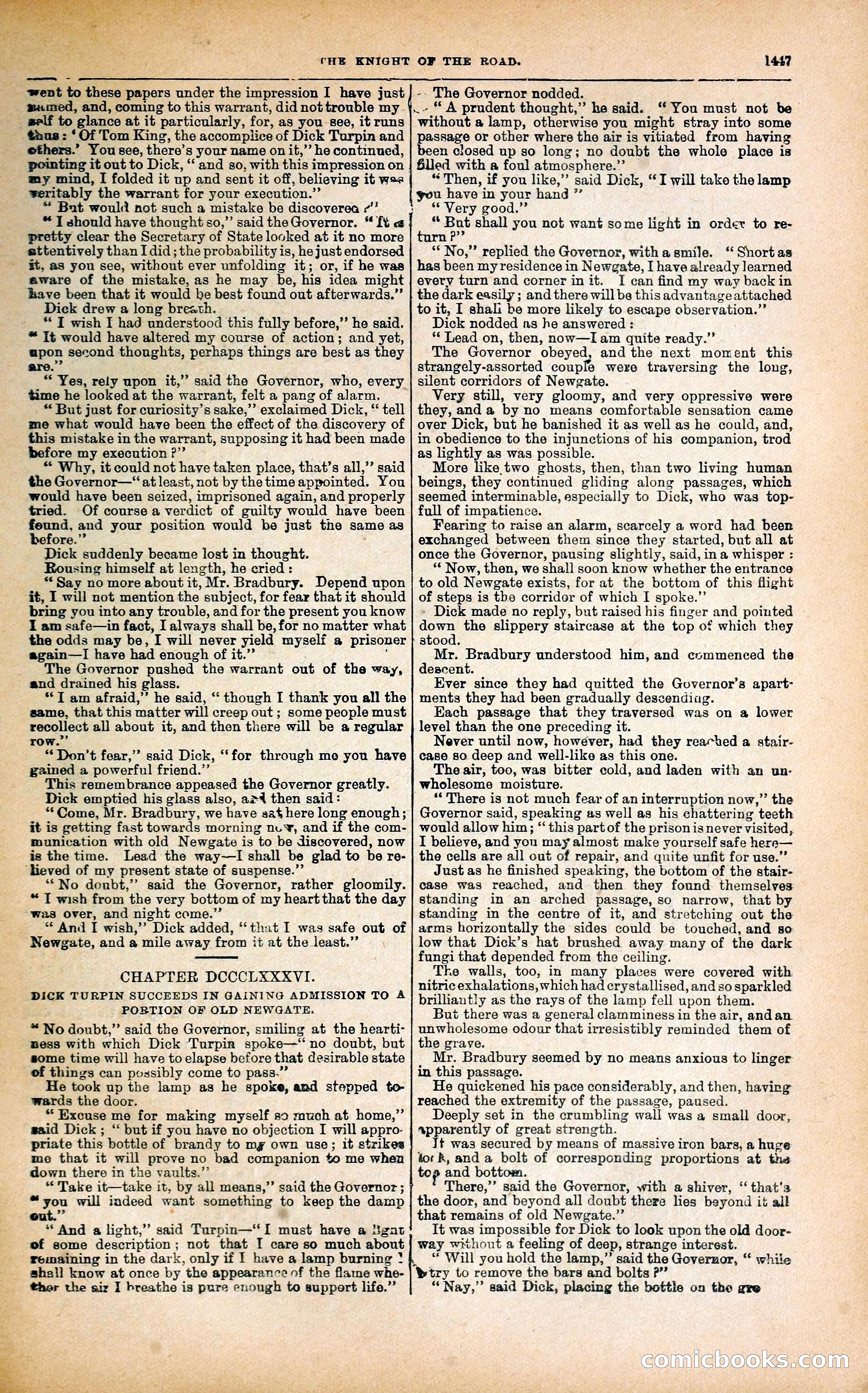 Black Bess; or, the Knight of the Road — page 75: Penny Dreadfuls, 1866