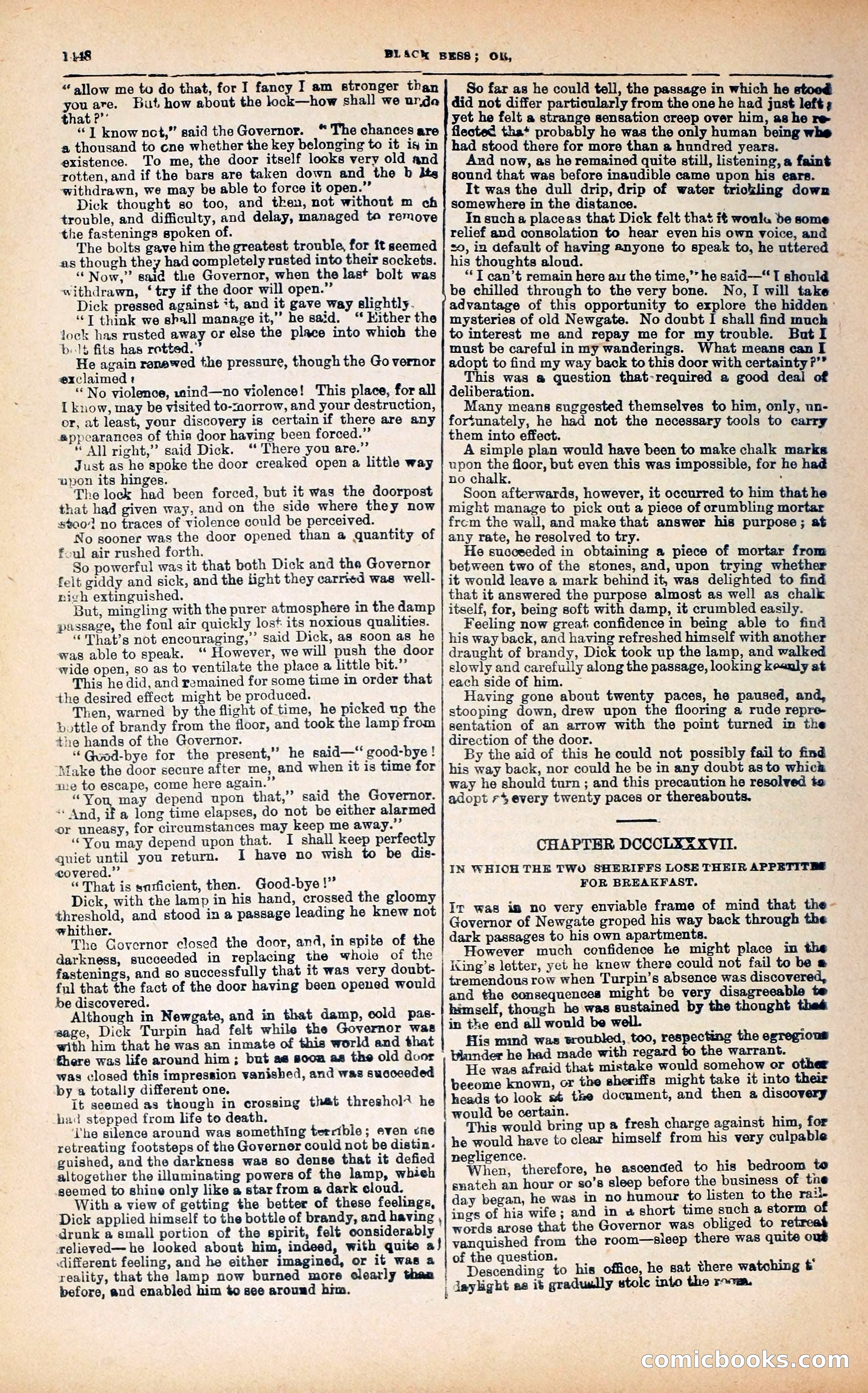 Black Bess; or, the Knight of the Road — page 76: Penny Dreadfuls, 1866