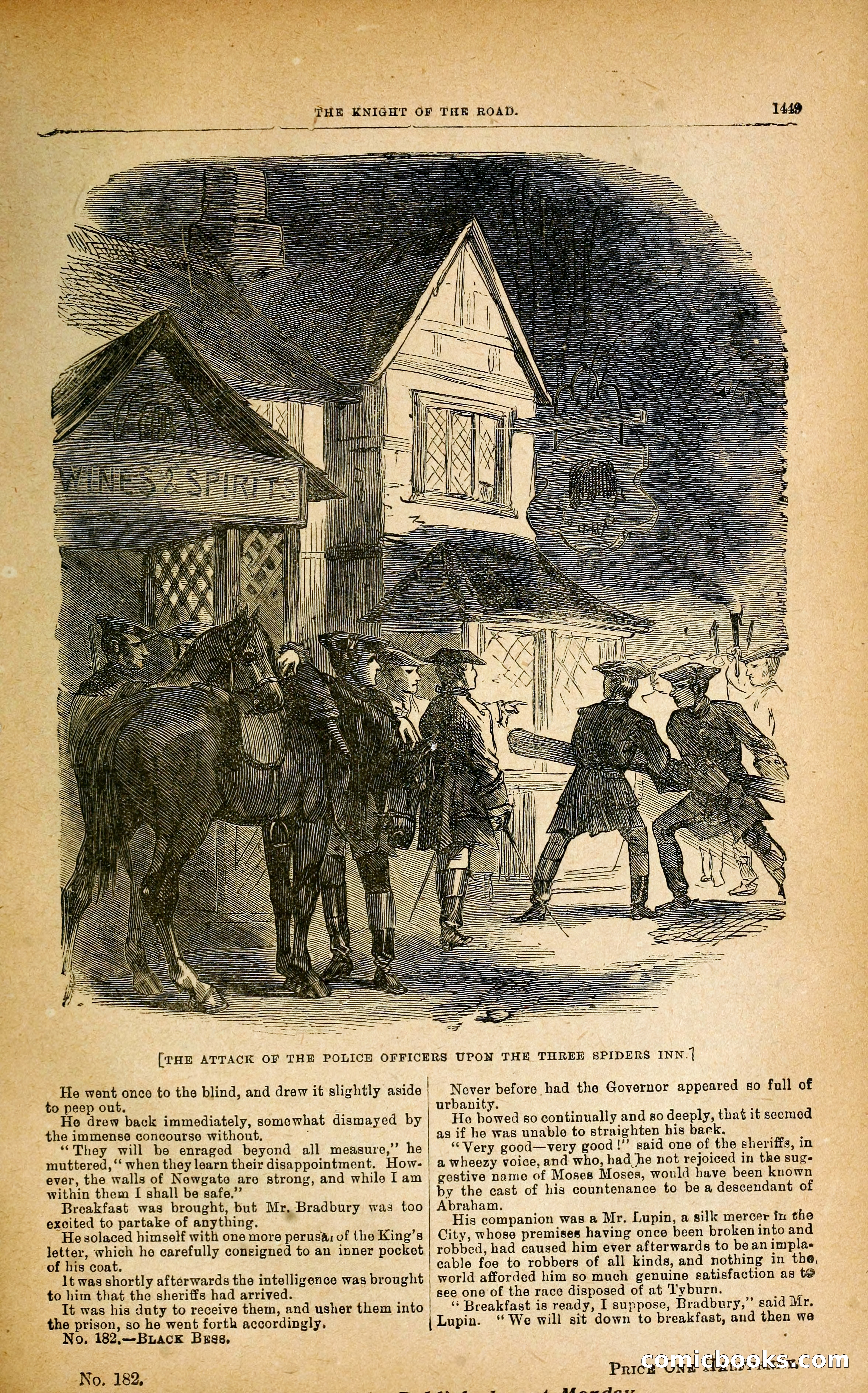 Black Bess; or, the Knight of the Road — page 77: Penny Dreadfuls, 1866