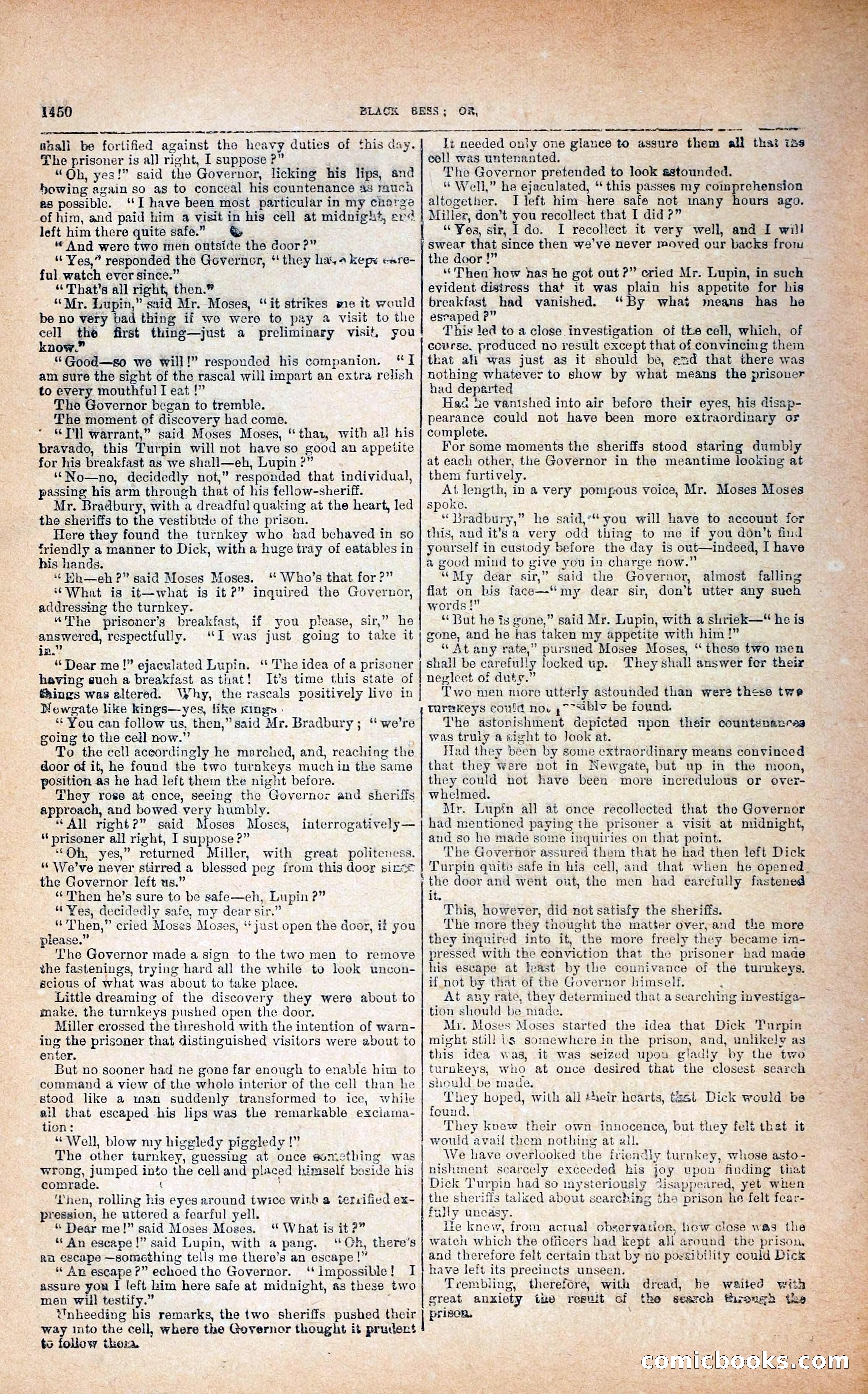 Black Bess; or, the Knight of the Road — page 78: Penny Dreadfuls, 1866