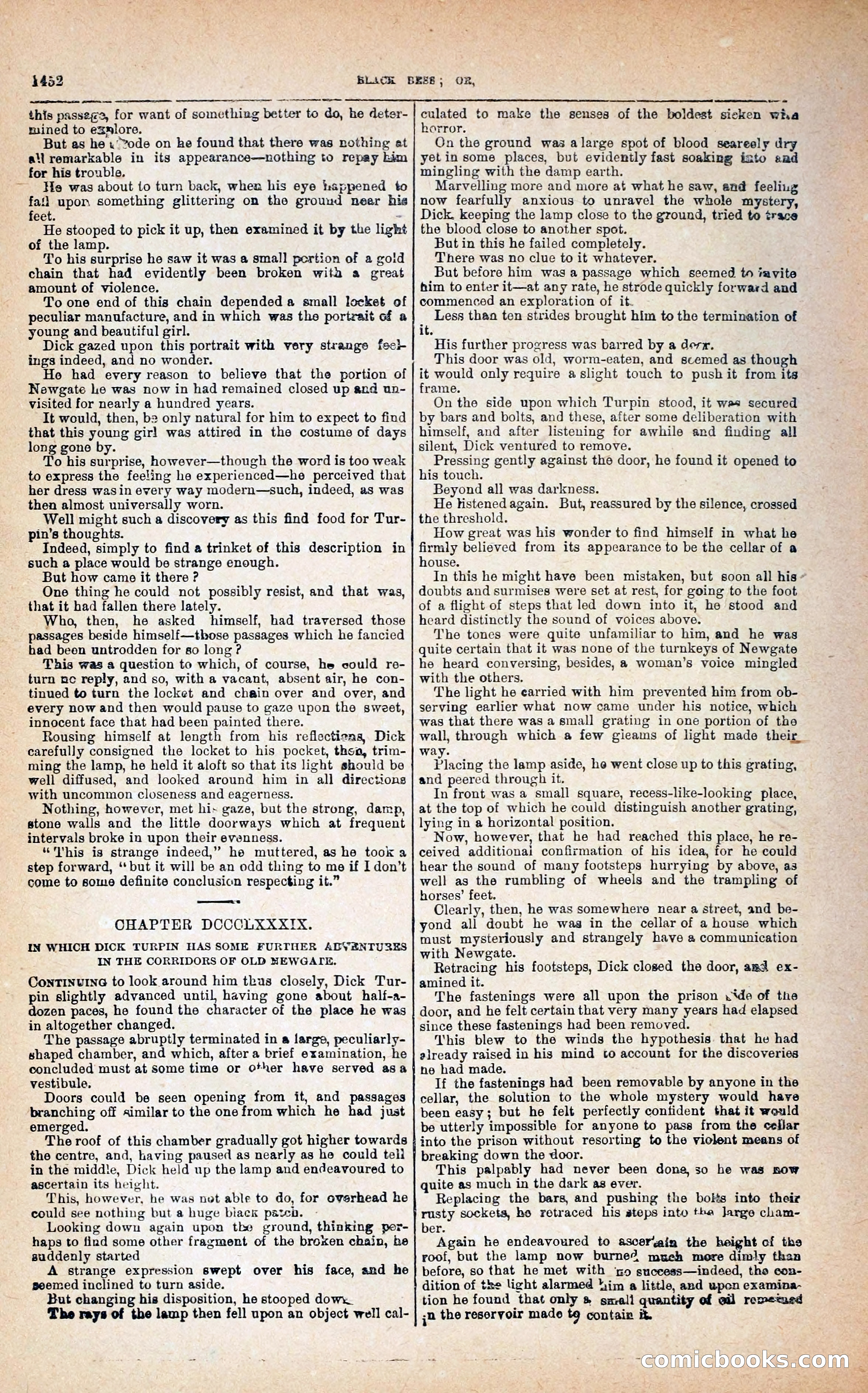 Black Bess; or, the Knight of the Road — page 80: Penny Dreadfuls, 1866