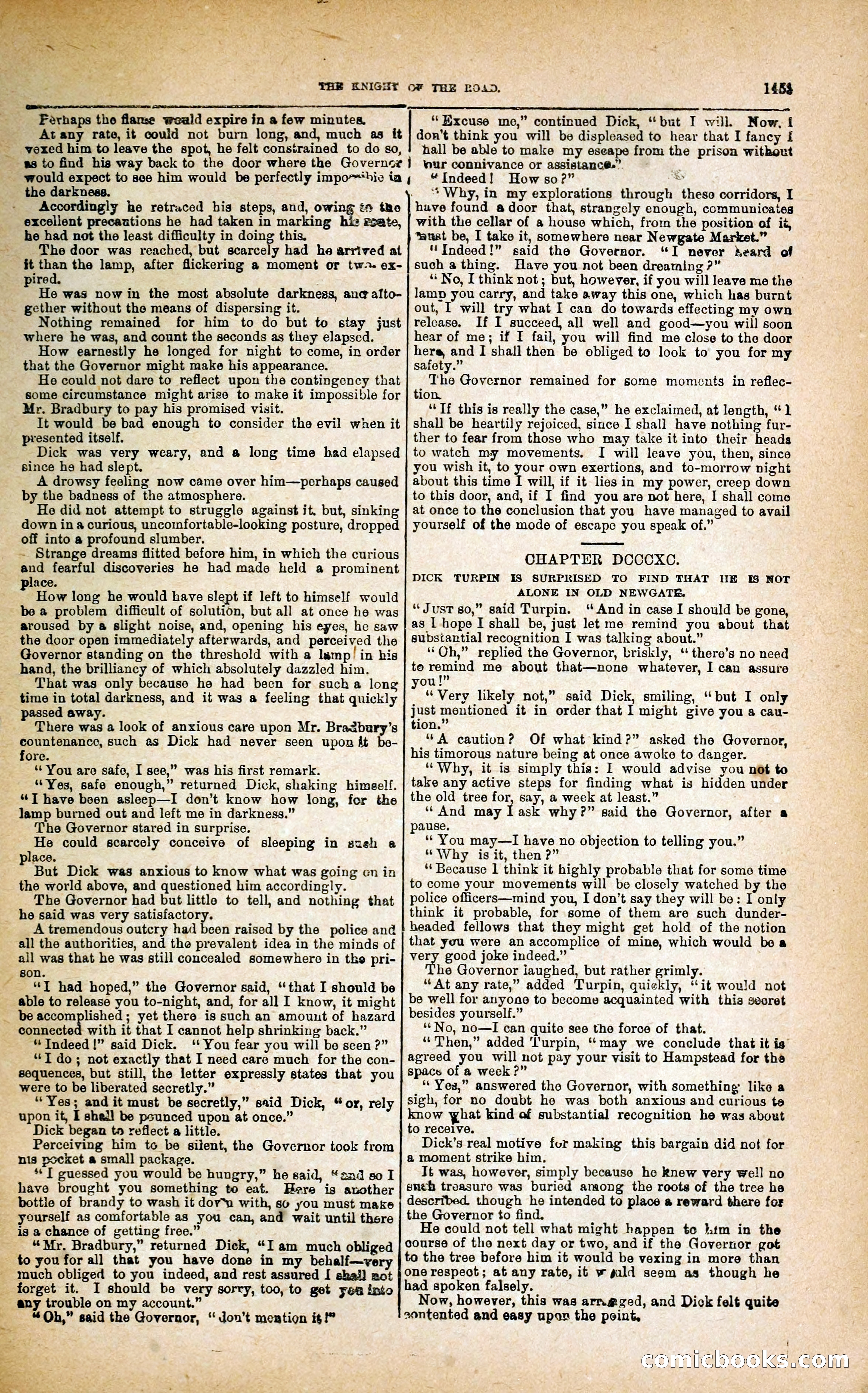 Black Bess; or, the Knight of the Road — page 81: Penny Dreadfuls, 1866