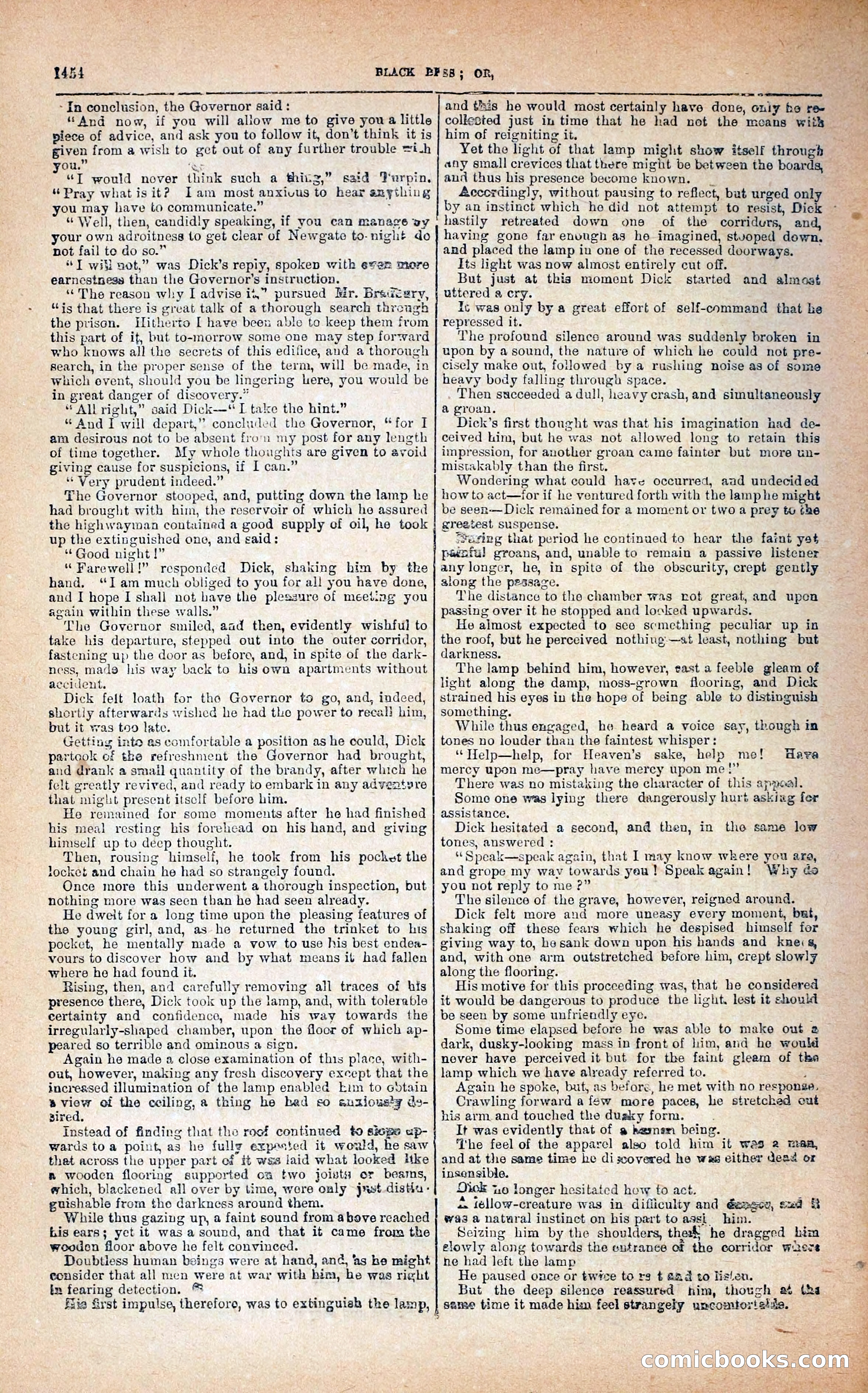 Black Bess; or, the Knight of the Road — page 82: Penny Dreadfuls, 1866