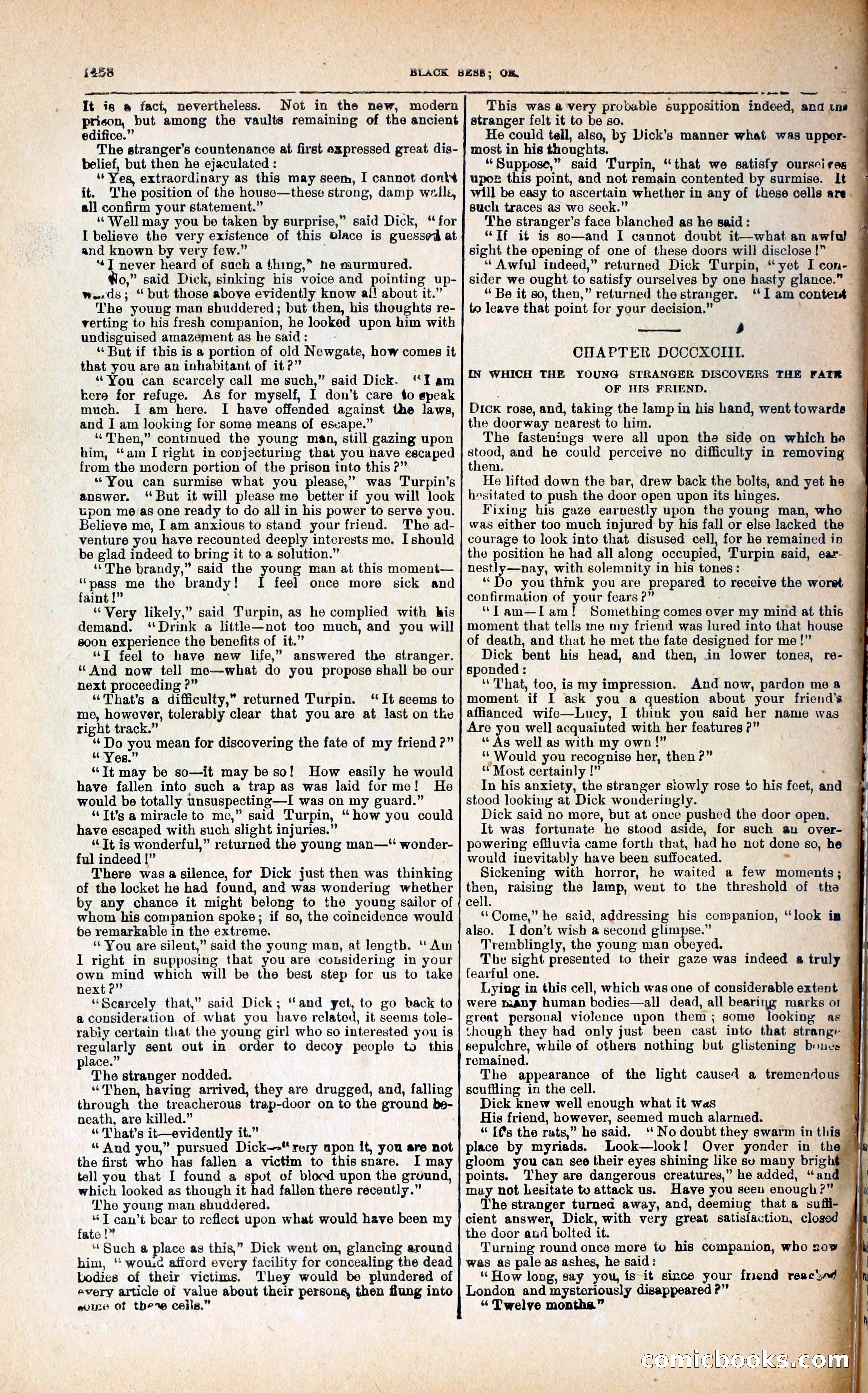 Black Bess; or, the Knight of the Road — page 86: Penny Dreadfuls, 1866
