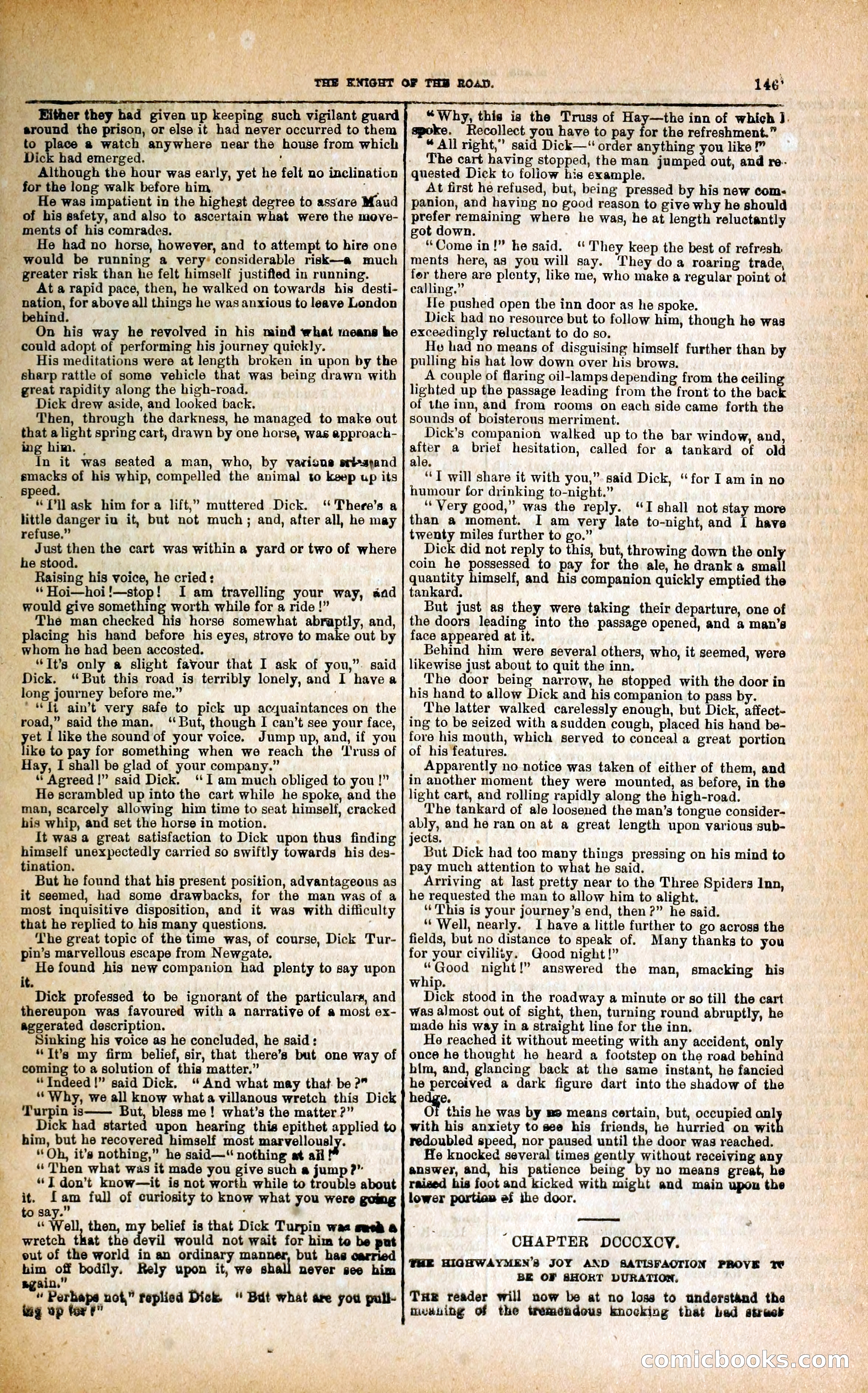 Black Bess; or, the Knight of the Road — page 89: Penny Dreadfuls, 1866