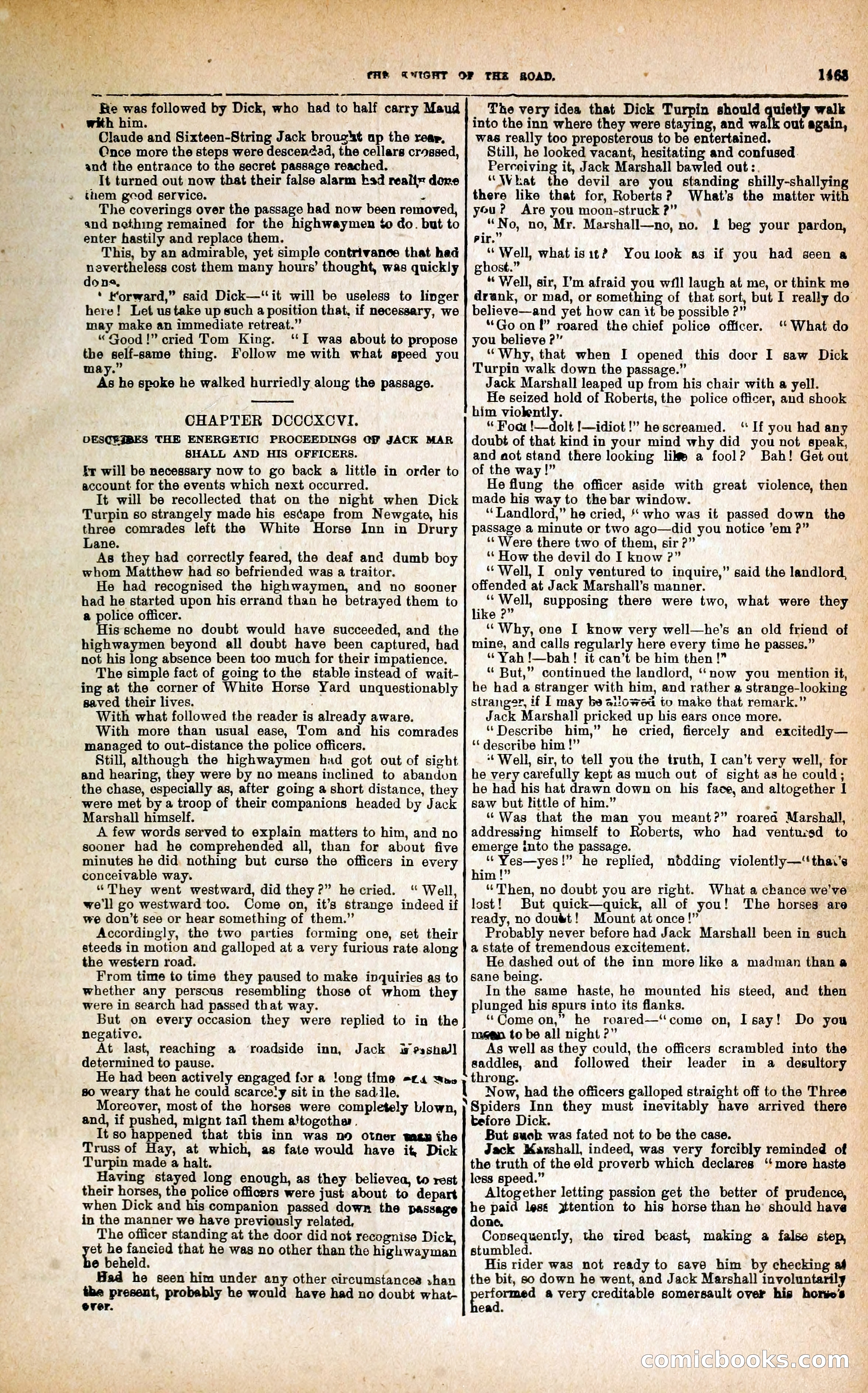 Black Bess; or, the Knight of the Road — page 91: Penny Dreadfuls, 1866