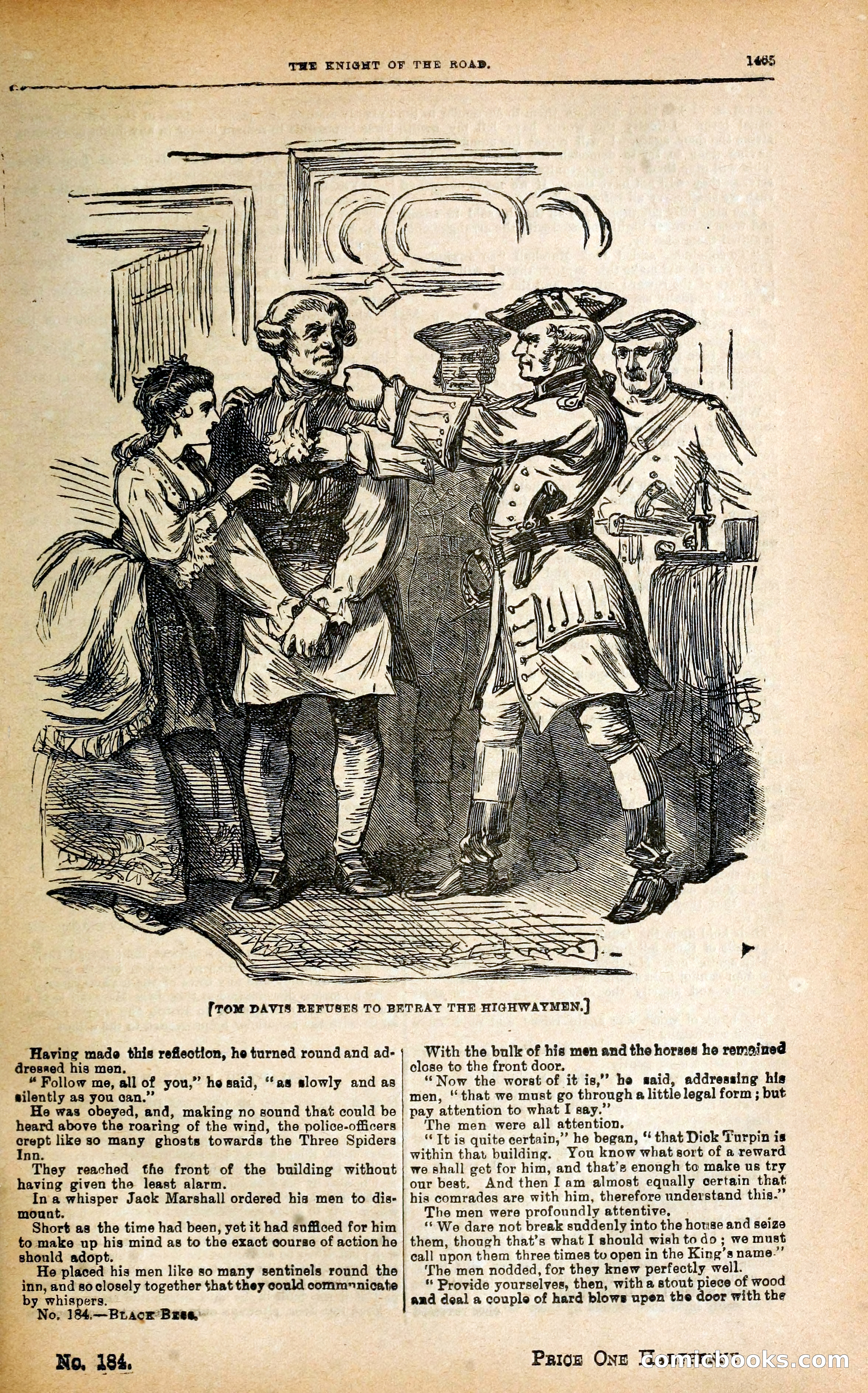 Black Bess; or, the Knight of the Road — page 93: Penny Dreadfuls, 1866