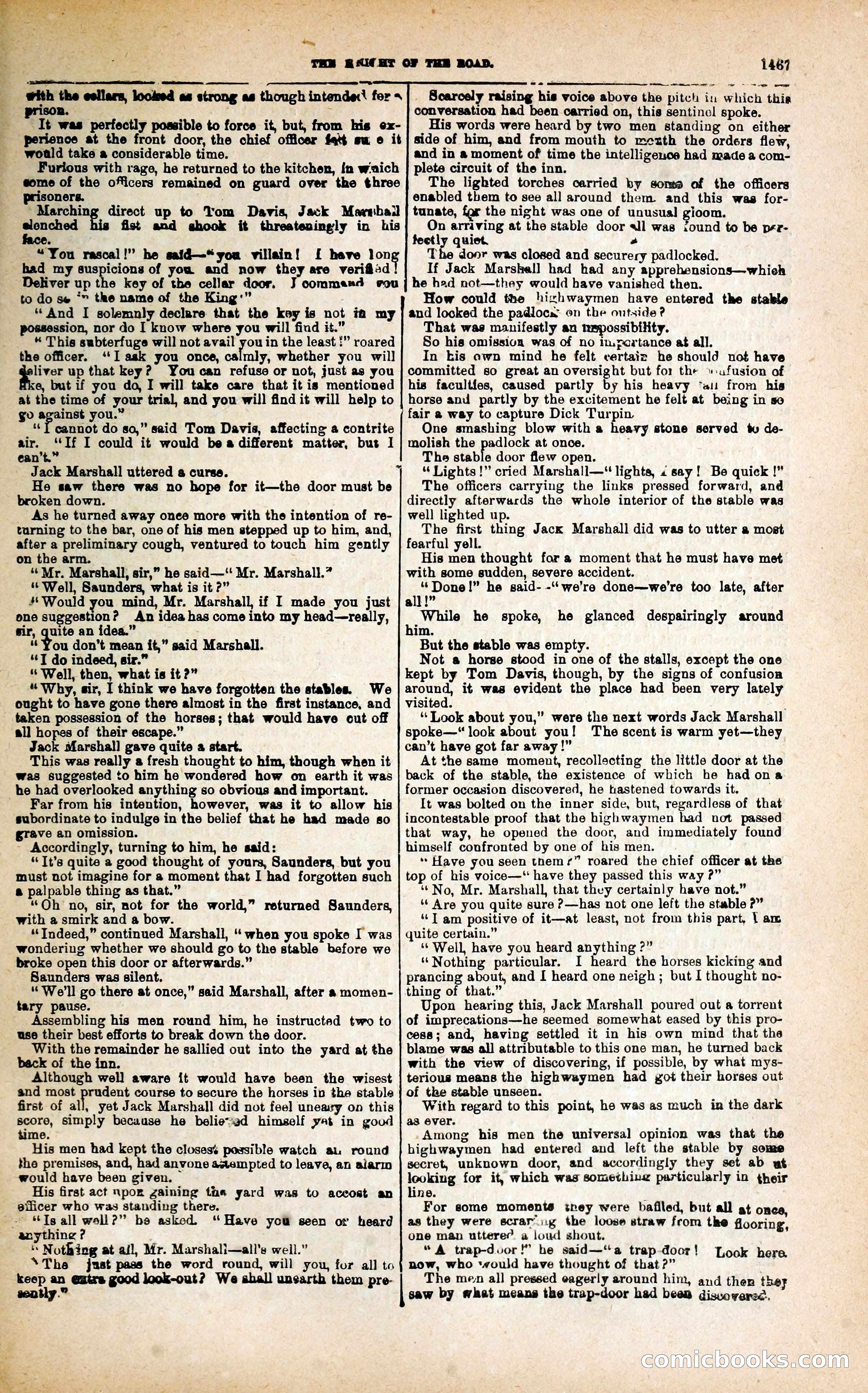 Black Bess; or, the Knight of the Road — page 95: Penny Dreadfuls, 1866