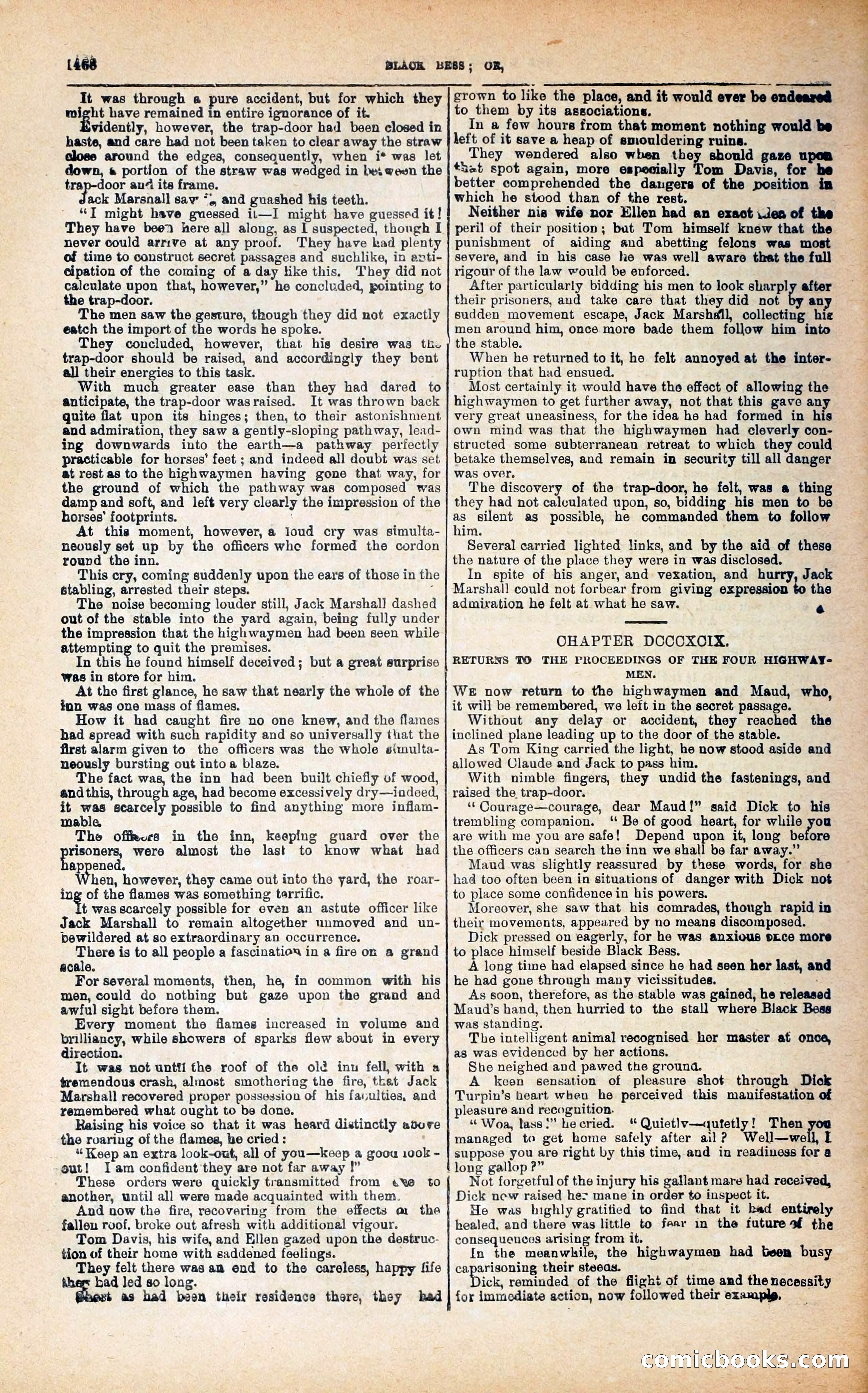 Black Bess; or, the Knight of the Road — page 96: Penny Dreadfuls, 1866