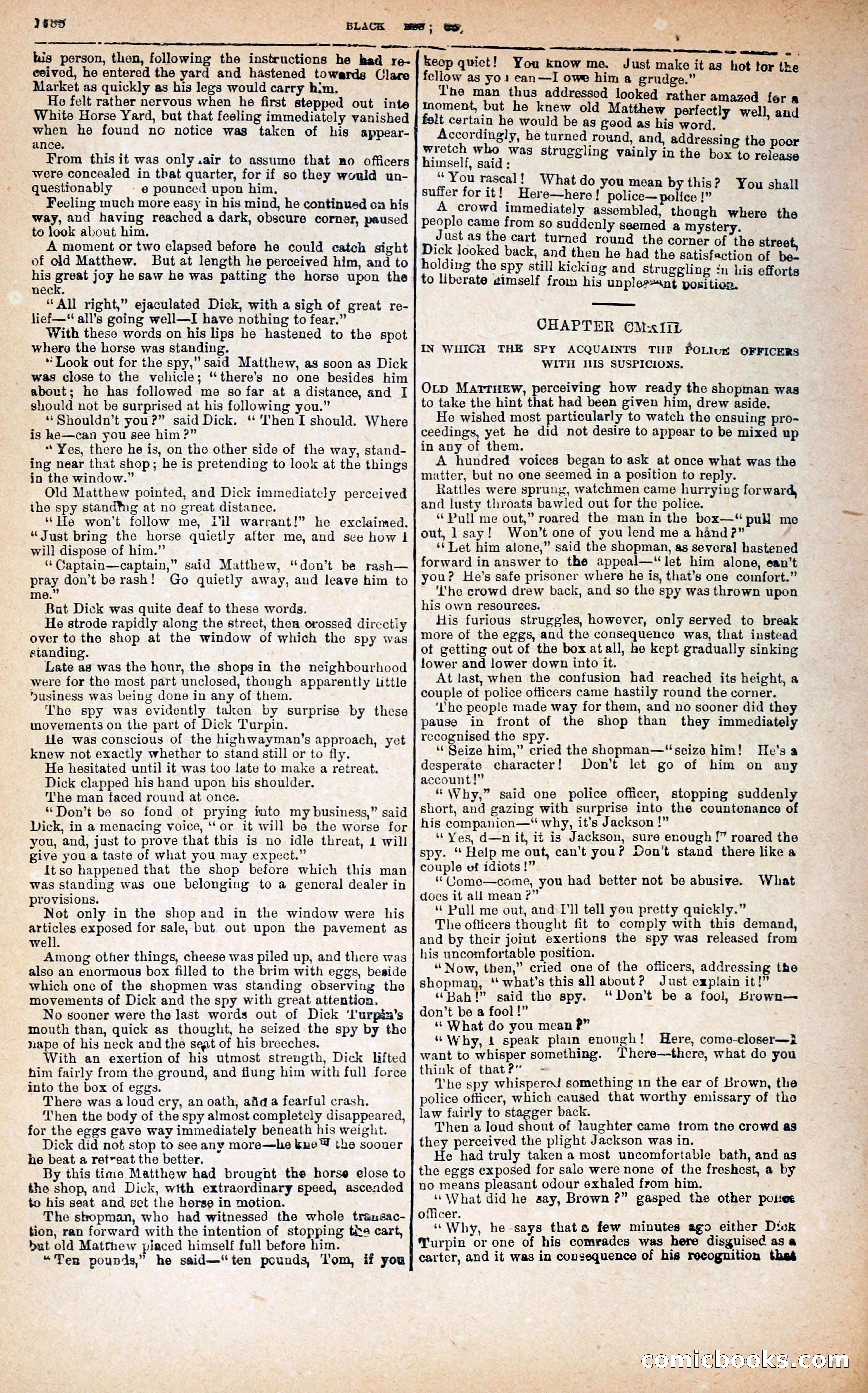 Black Bess; or, the Knight of the Road — page 116: Penny Dreadfuls, 1866