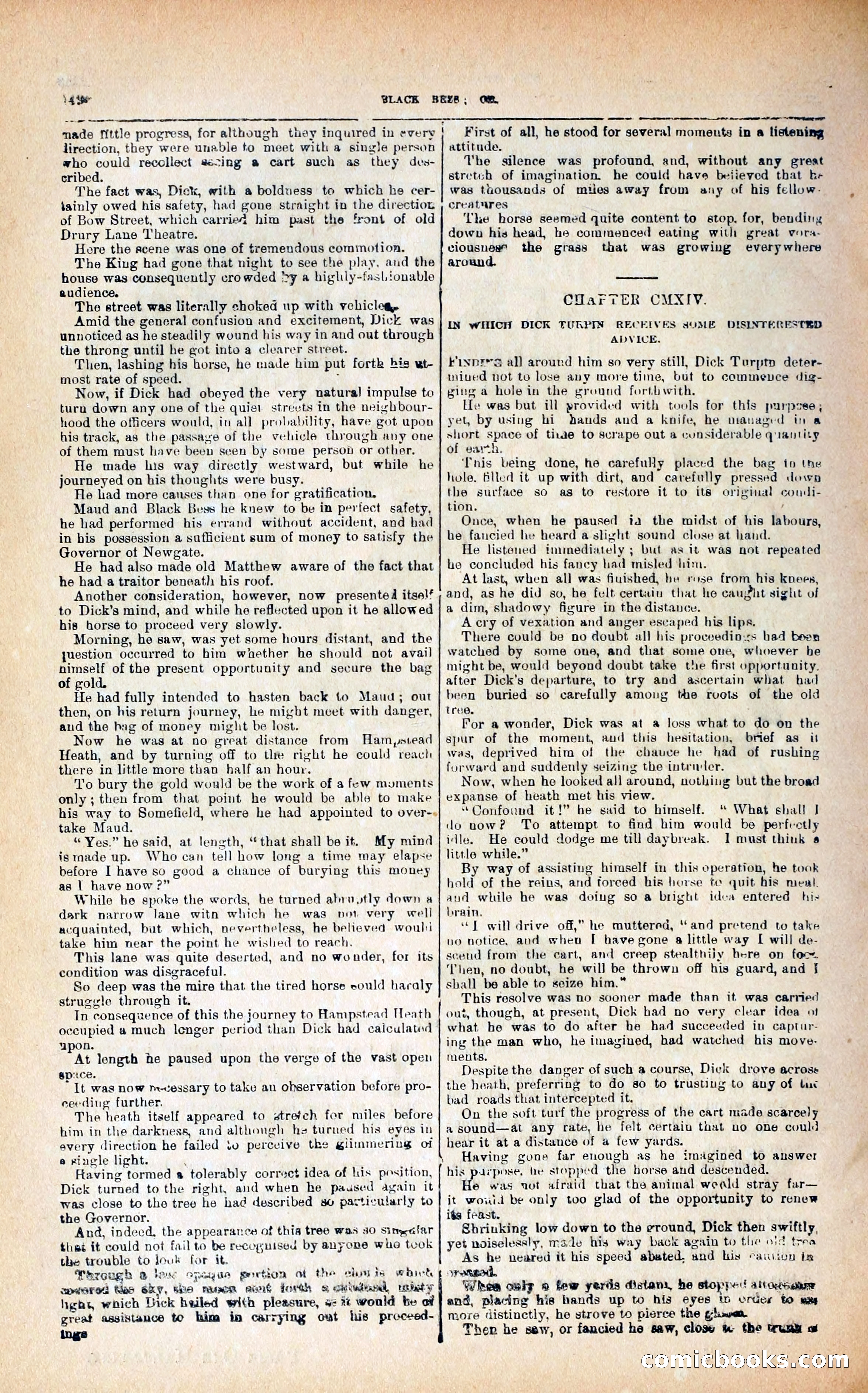 Black Bess; or, the Knight of the Road — page 118: Penny Dreadfuls, 1866