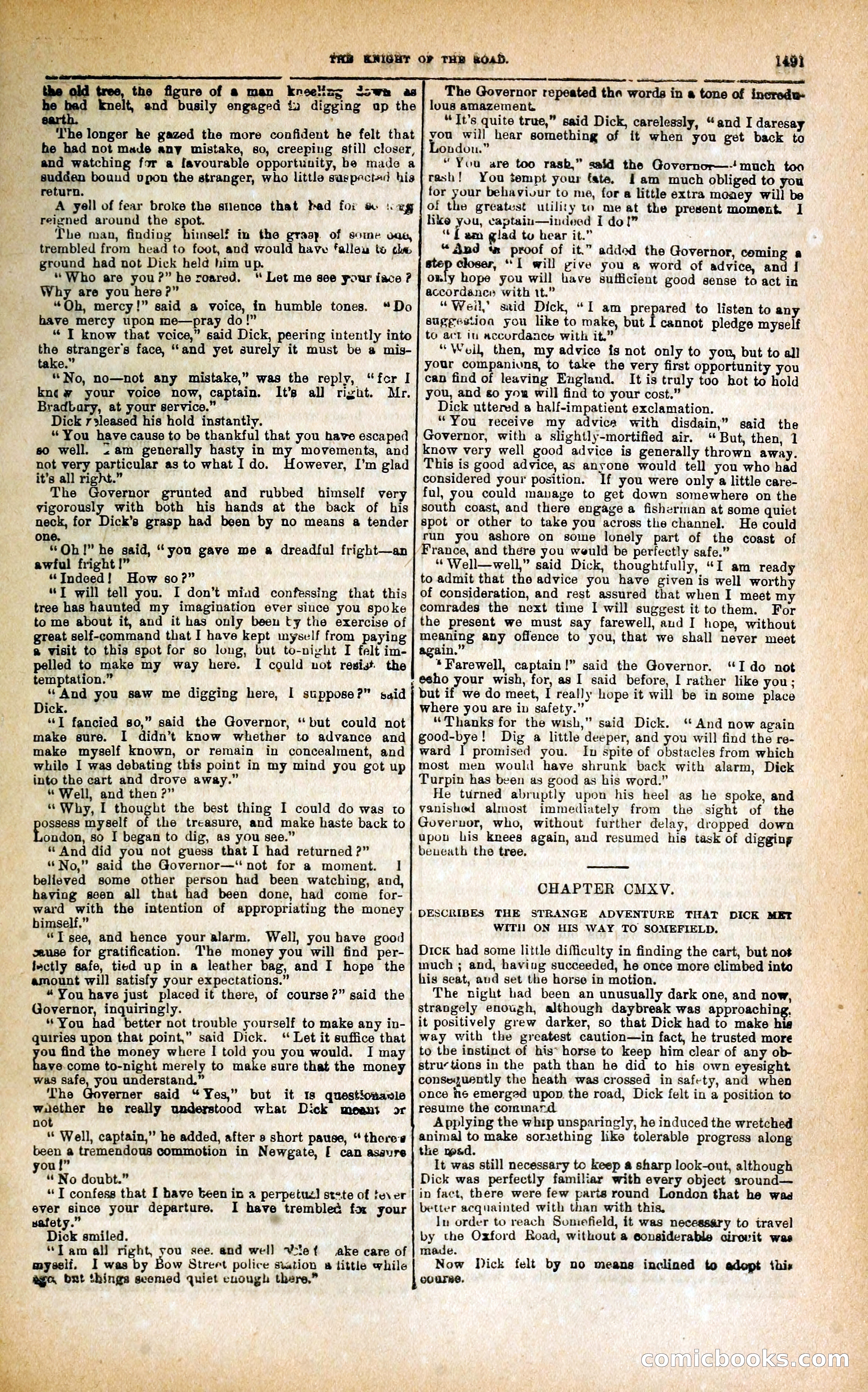 Black Bess; or, the Knight of the Road — page 119: Penny Dreadfuls, 1866