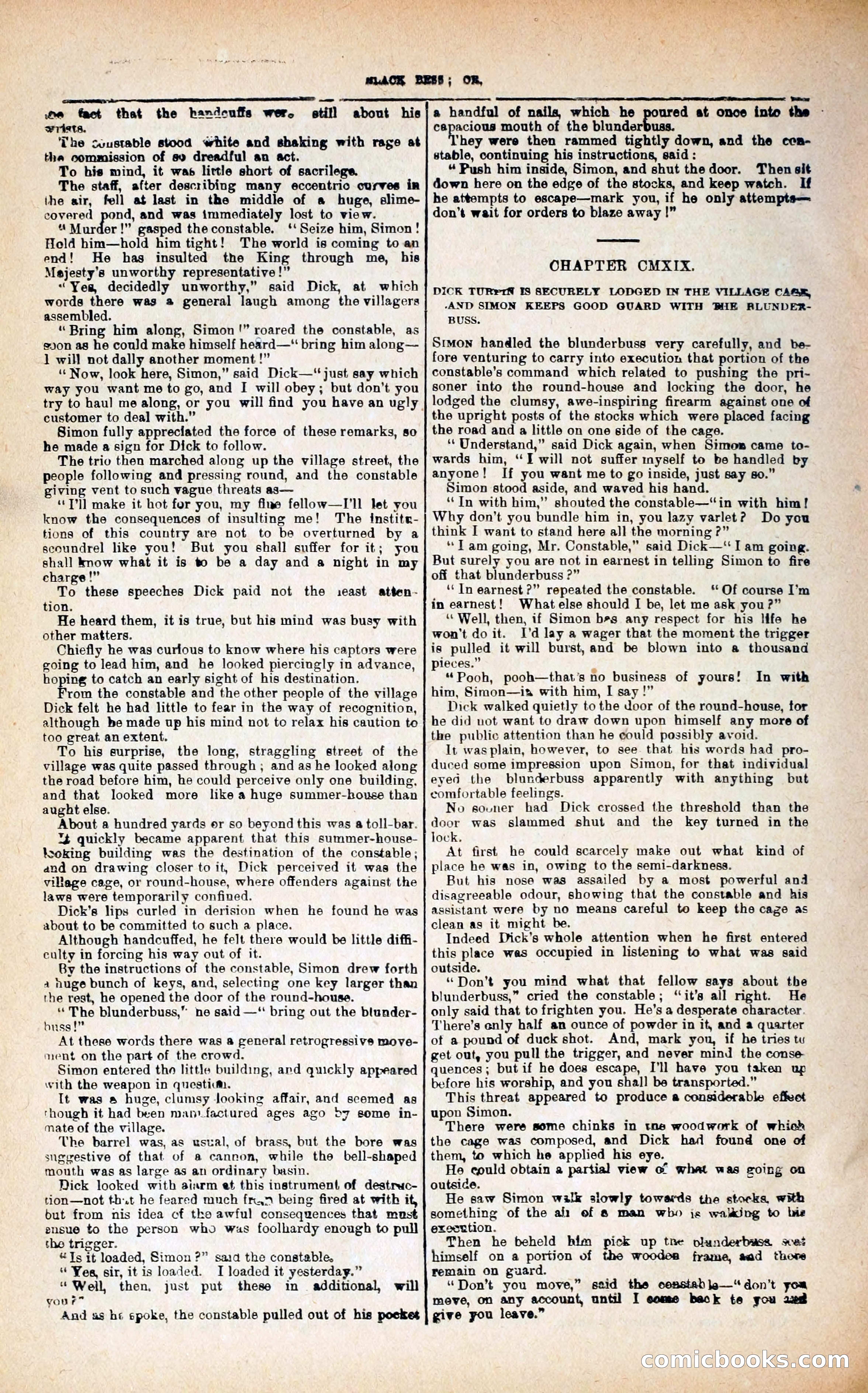 Black Bess; or, the Knight of the Road — page 124: Penny Dreadfuls, 1866